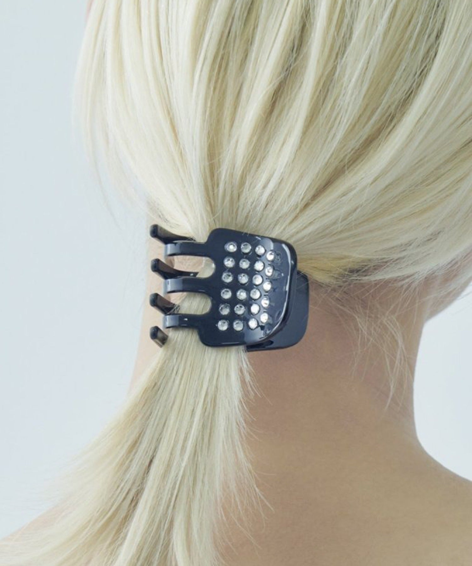 ゴールディ GOLDY 【GOLDY】ビジュー カラー バンス クリップ 6240710 ※ (ブラック) ブラック