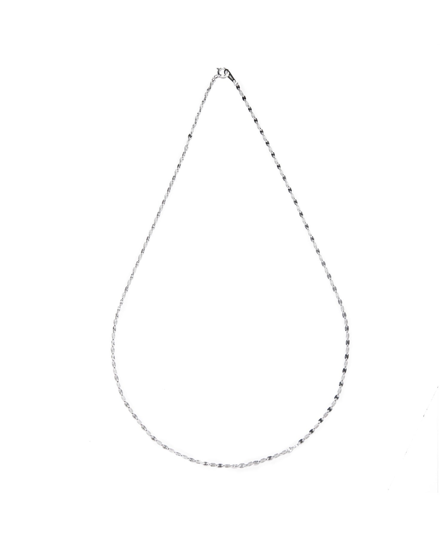 ルボンボン les bon bon 【les bon bon / ルボンボン】sunlight necklace white gold / サンライトネックレス ホワイト ゴールド (シルバー) シルバー
