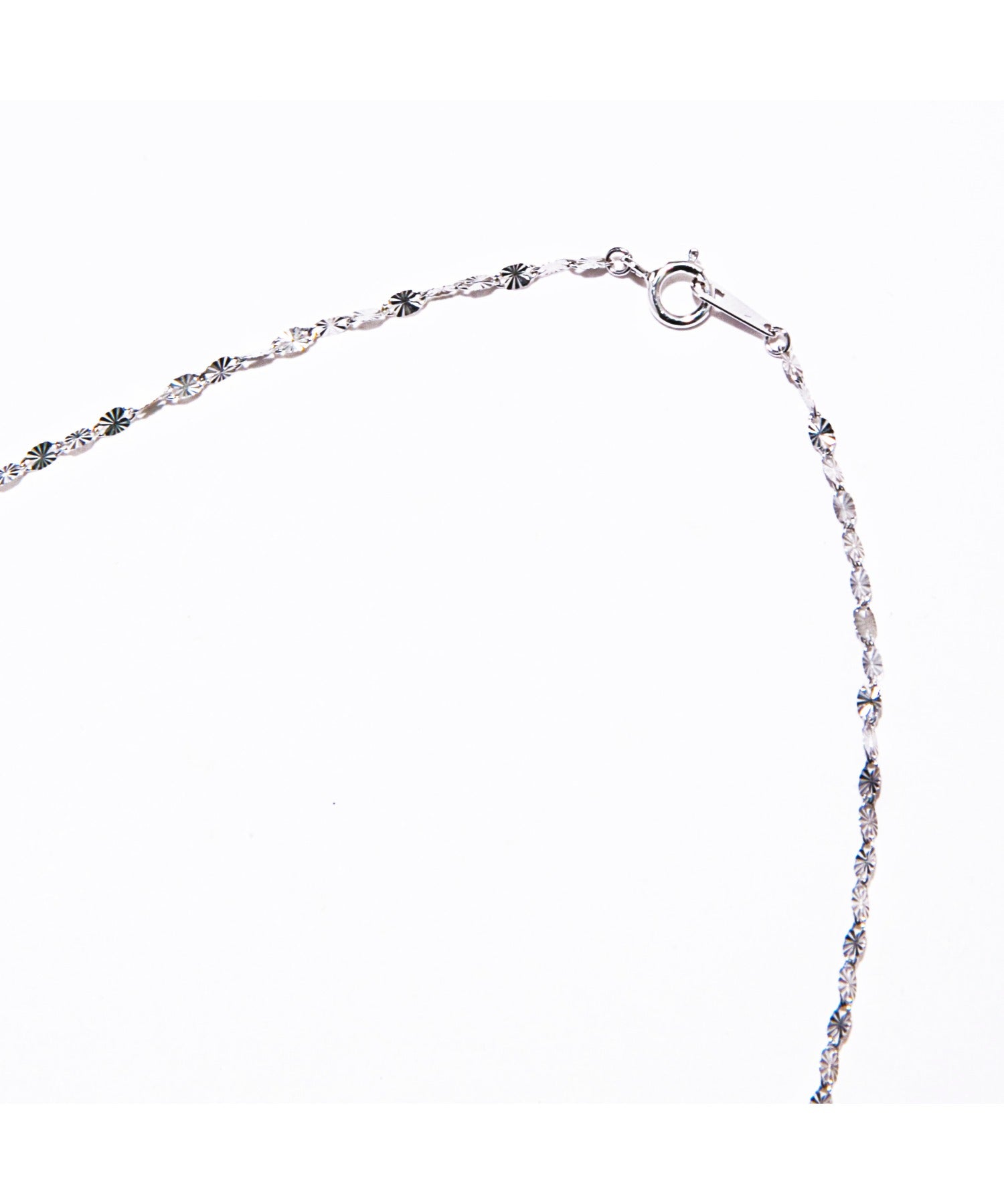 ルボンボン les bon bon 【les bon bon / ルボンボン】sunlight necklace white gold / サンライトネックレス ホワイト ゴールド (シルバー) シルバー