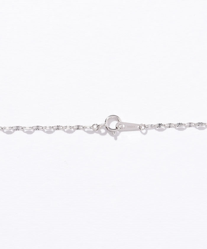 ルボンボン les bon bon 【les bon bon / ルボンボン】sunlight necklace white gold / サンライトネックレス ホワイト ゴールド (シルバー) シルバー