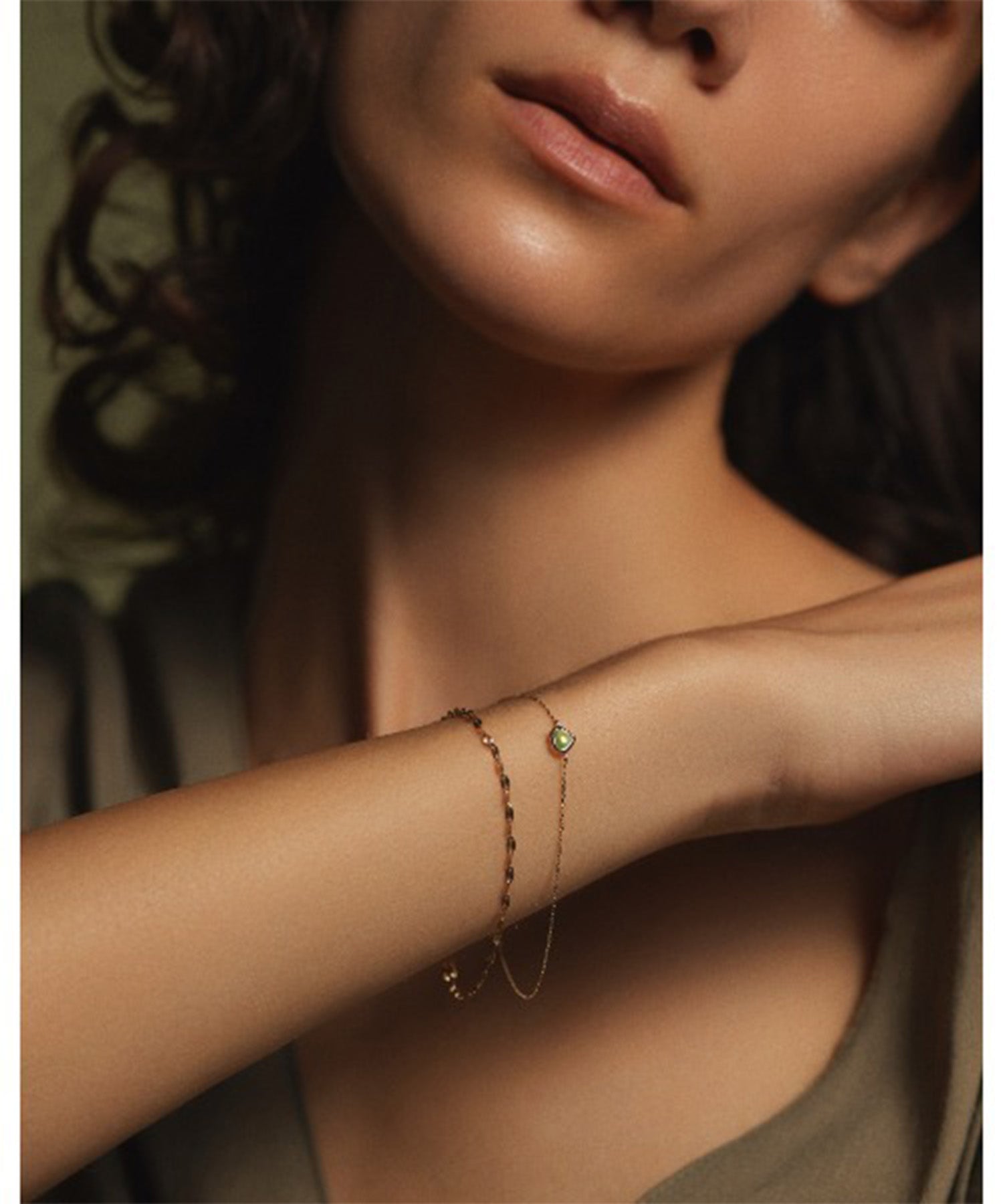 ルボンボン les bon bon happiness bracelet BOB249 (グリーン) グリーン