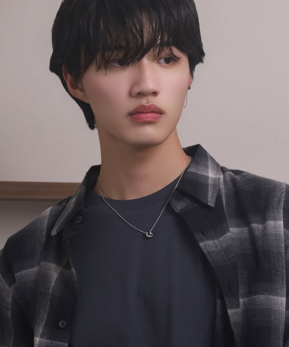 エルエイチエムイー LHME 【WEB限定】”Dear”スリムダブルリングペアネックレス/サージカルステンレス(金属アレルギー対応) (シルバー×ゴールド) シルバー×ゴールド