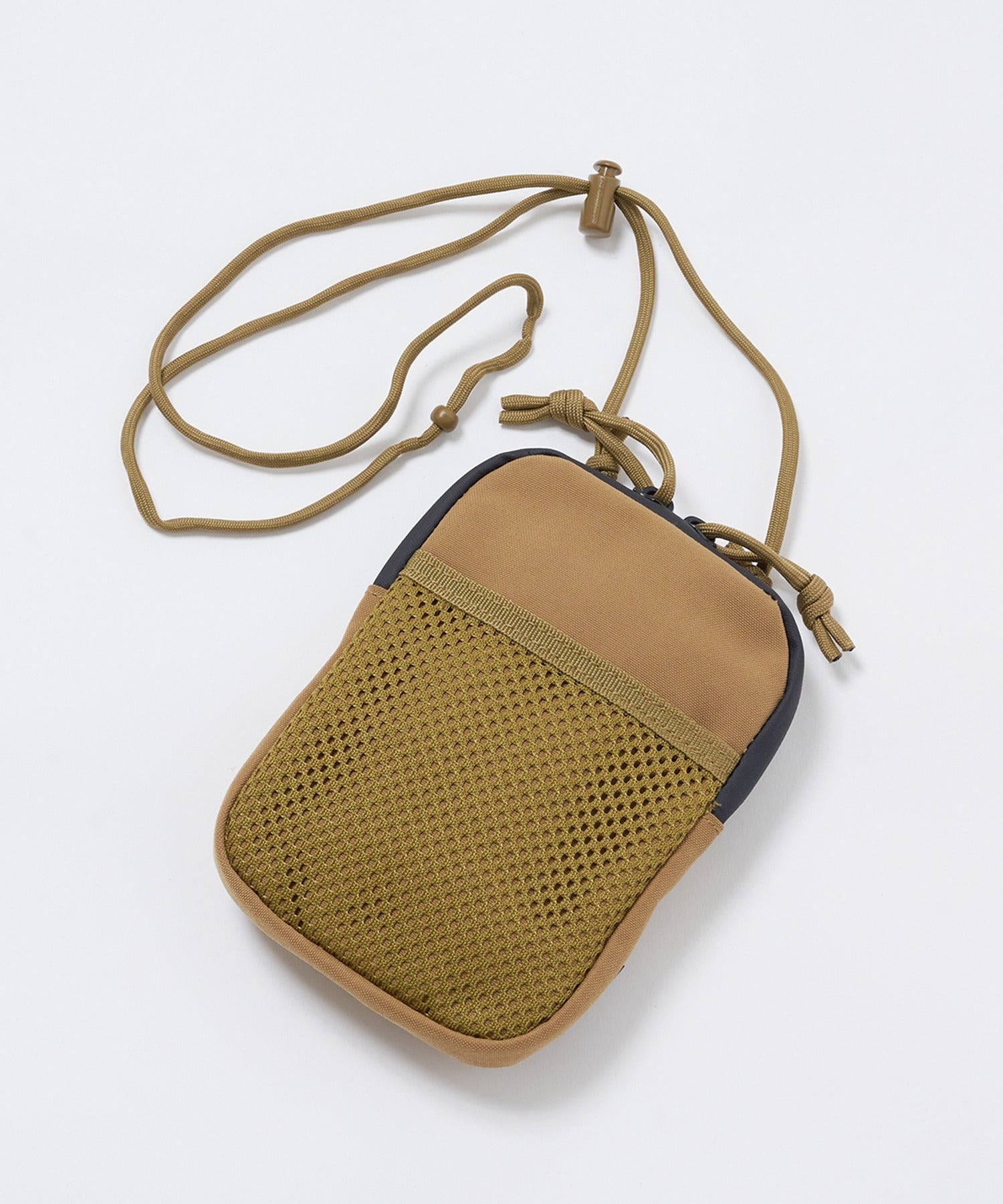 メゾンクラブ MAISON CLUB 【MAISON CLUB】GP0183 600D ネックポーチ YM-Mil. (ベージュ) ベージュ