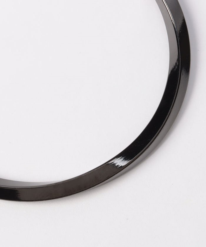 【SETUP7】メタル ツイストバングル アクセサリー シンプル メンズ 腕輪 KNF037 (ゴールド) ゴールド