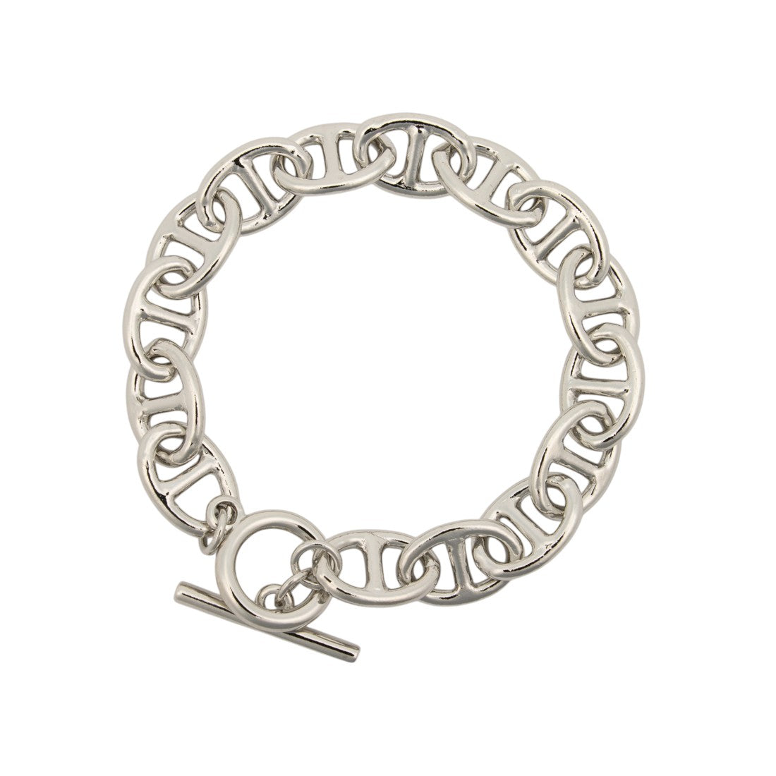 メゾンクラブ MAISON CLUB Anchor Chain bracelet アンカーチェーンブレスレット INF (シルバー) シルバー