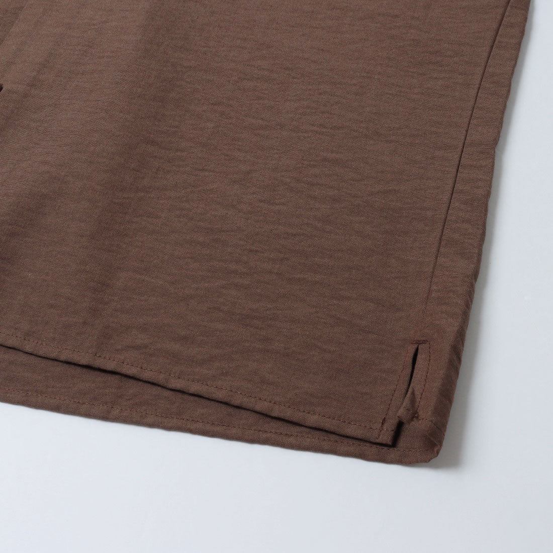 メゾンクラブ MAISON CLUB Open Collar Half Sleeve Shirt / 開襟ハーフスリーブシャツ (ホワイト) ホワイト