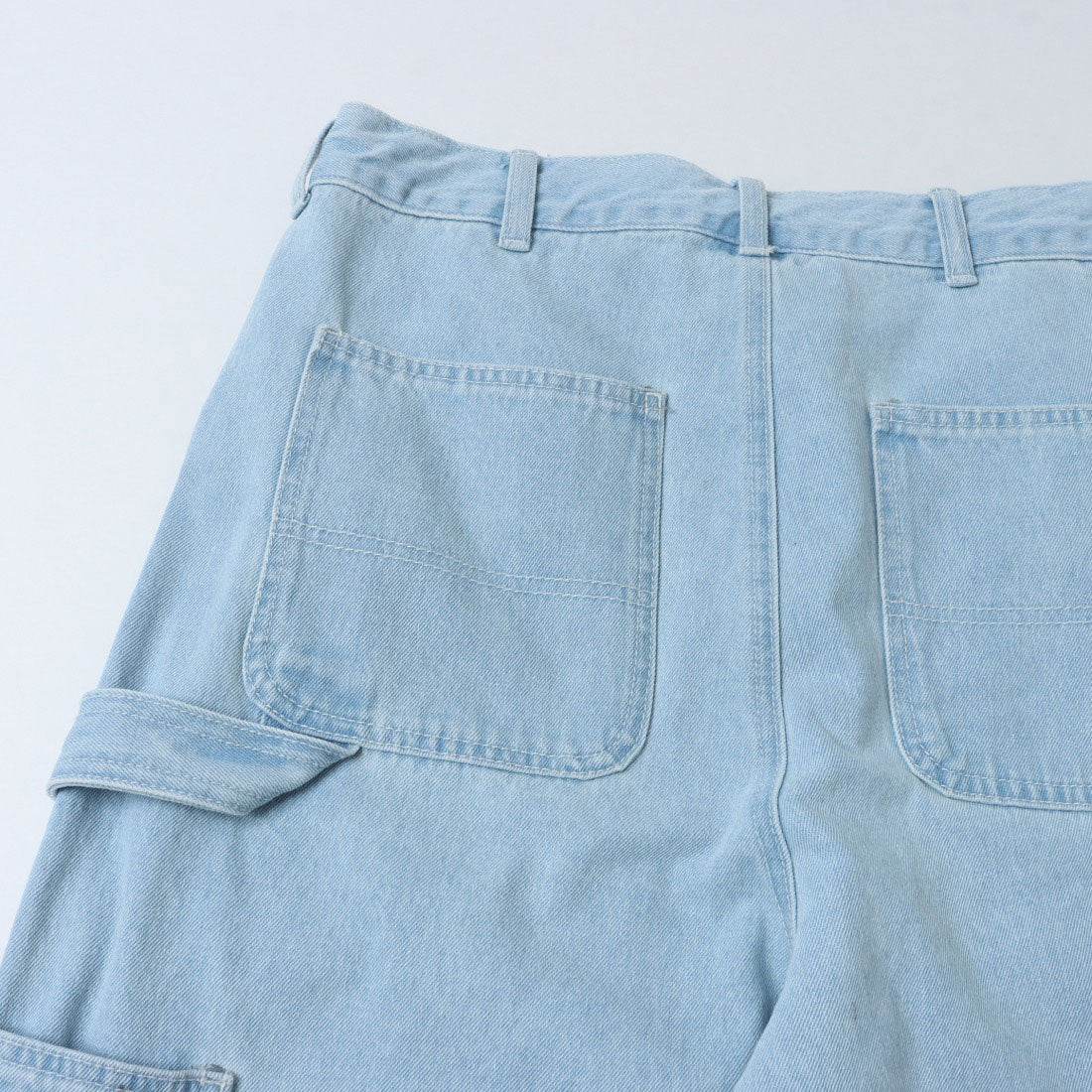 メゾンクラブ MAISON CLUB Double Knee Short Pants / デニムダブルニーショートパンツ ショーツ (グレー) グレー