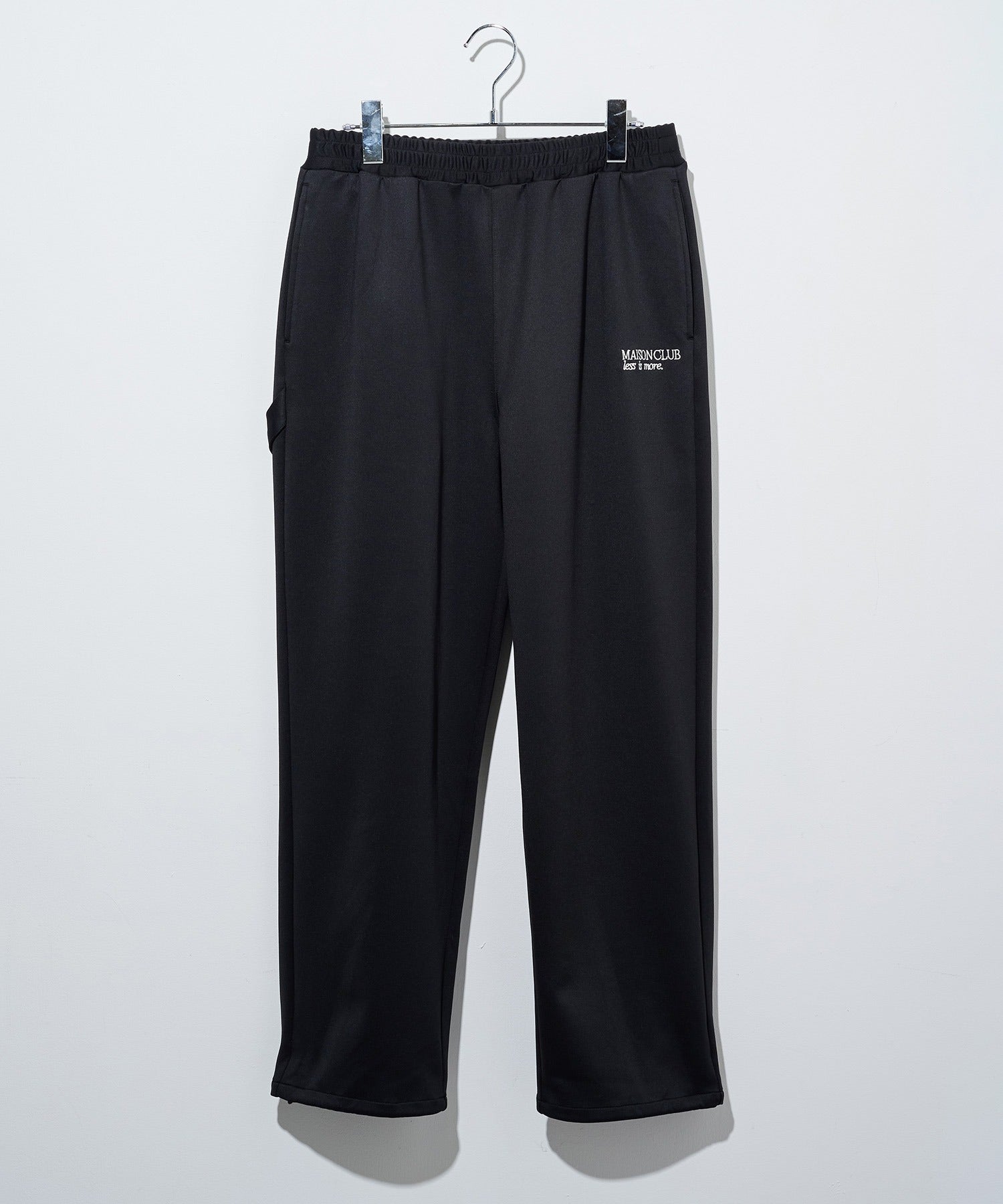 メゾンクラブ MAISON CLUB Professional Essential Stretch Track Pants KKP / プロフェッショナルエッセンシャルストレッチトラックパンツ AENNOYORK (ブラック) ブラック