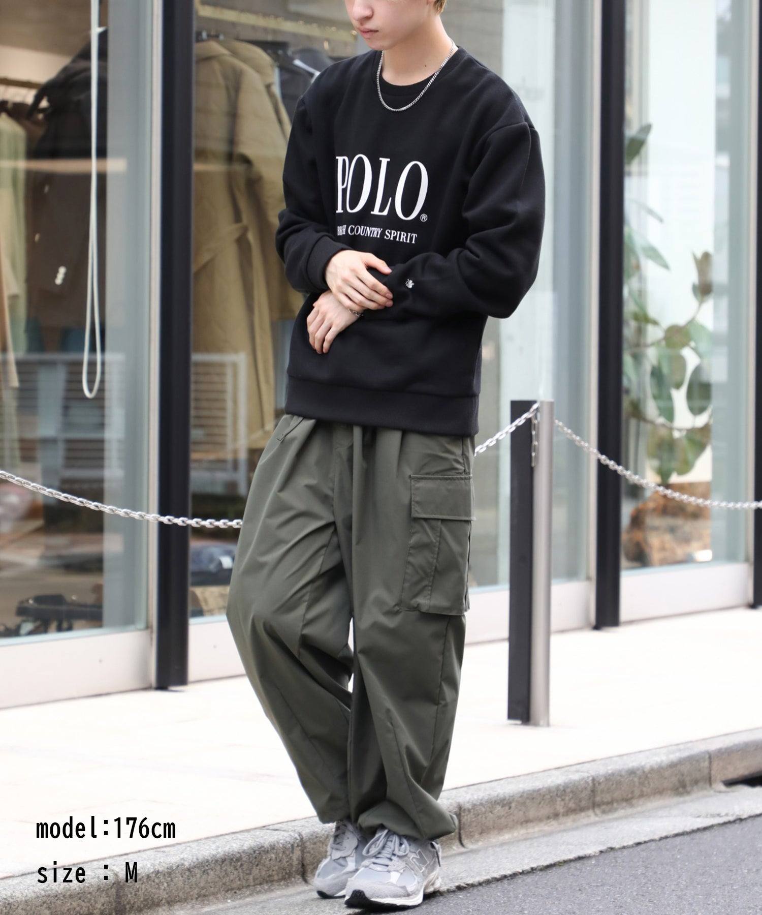 ポロ ビーシーエス POLO BCS ◎SETUP7別注商品◎【POLO BCS】トップス スウェット ロゴ トレーナー 長袖 ラウンドネック プルオーバー オーバーサイズ ユニセックス