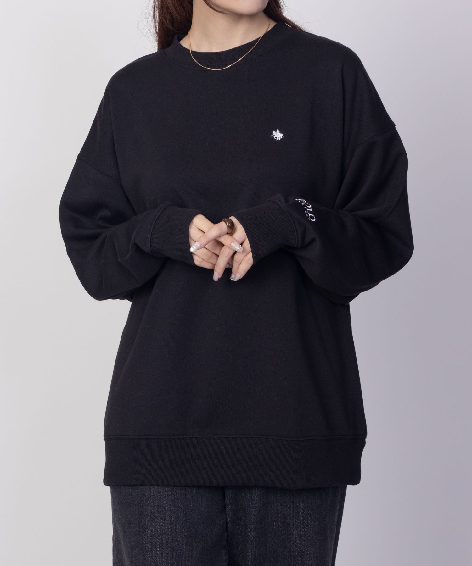 ポロ ビーシーエス POLO BCS ワンポイント刺繍トレーナー