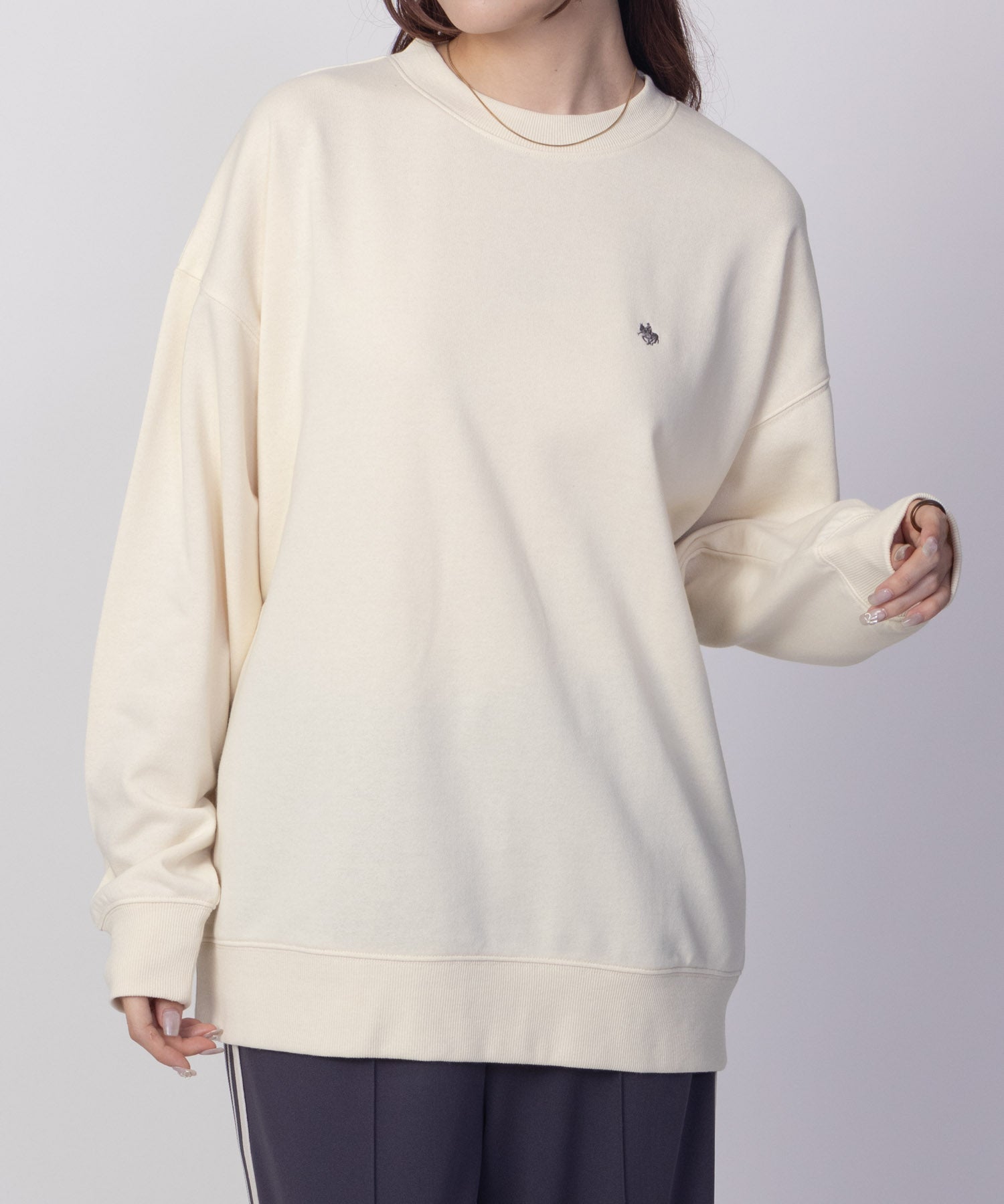 ポロ ビーシーエス POLO BCS ワンポイント刺繍トレーナー