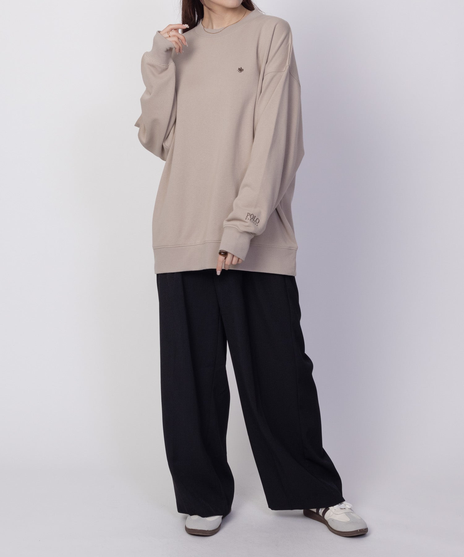 ポロ ビーシーエス POLO BCS ワンポイント刺繍トレーナー