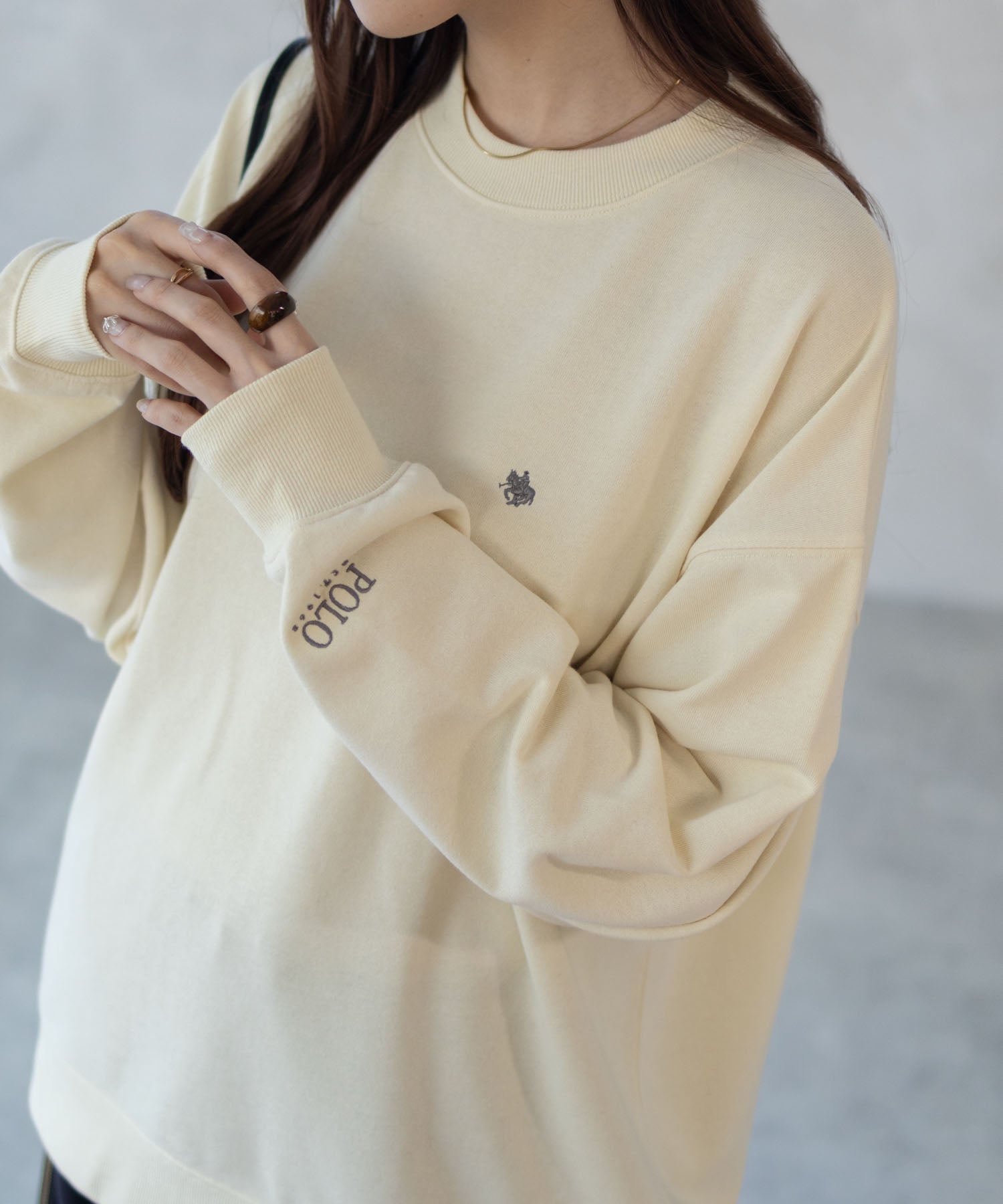 ポロ ビーシーエス POLO BCS ワンポイント刺繍トレーナー