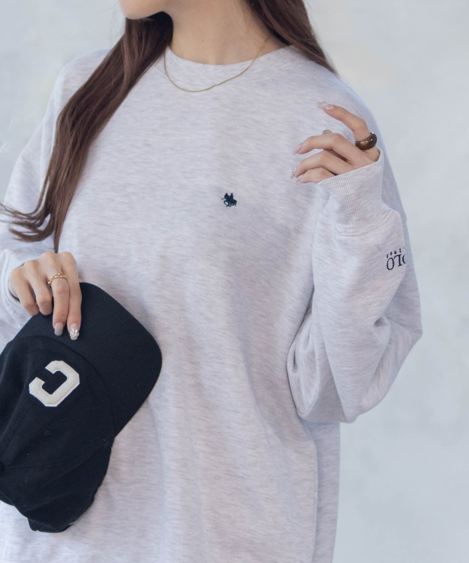 ポロ ビーシーエス POLO BCS ワンポイント刺繍トレーナー