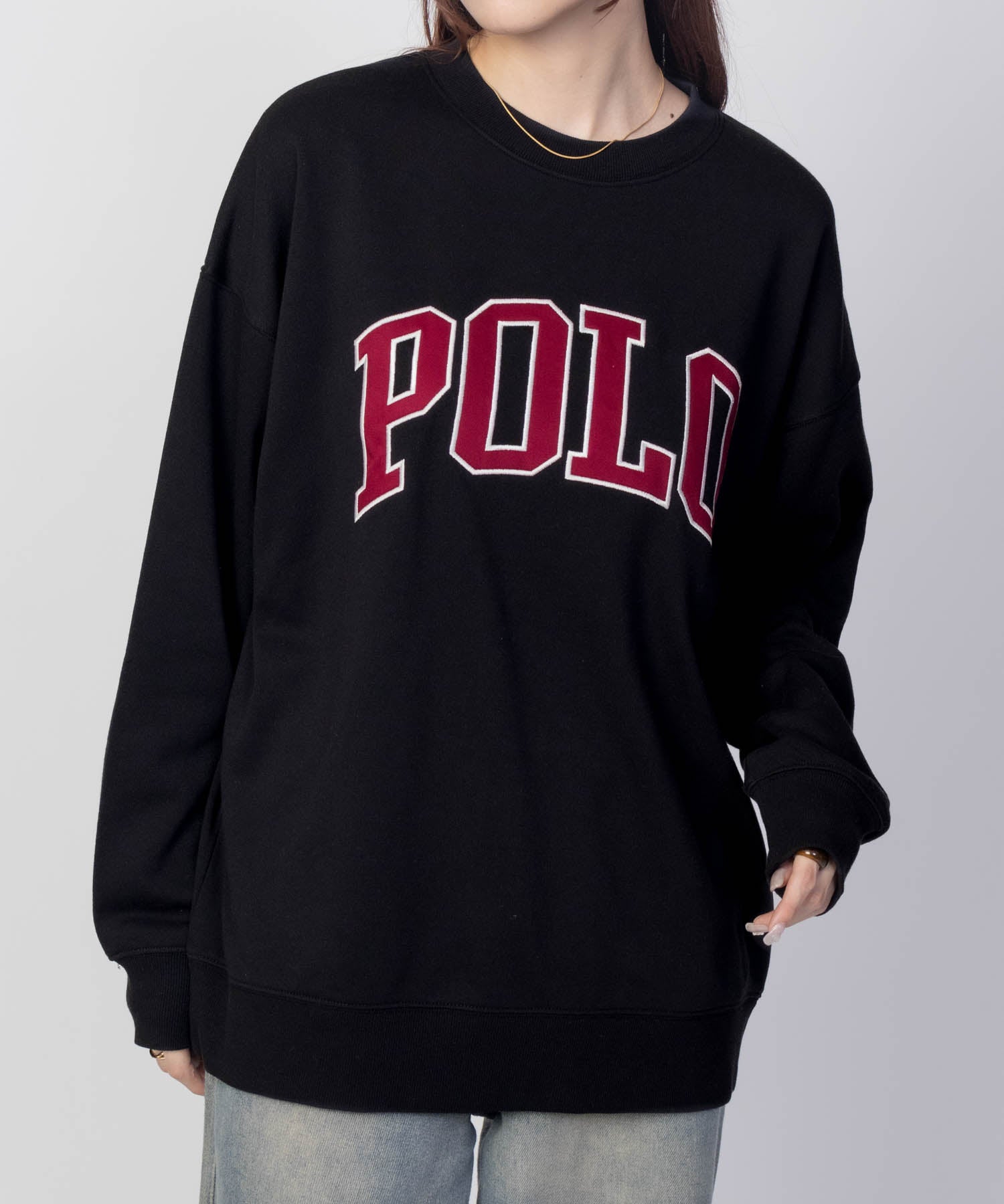 ポロ ビーシーエス POLO BCS ロゴワッペントレーナー