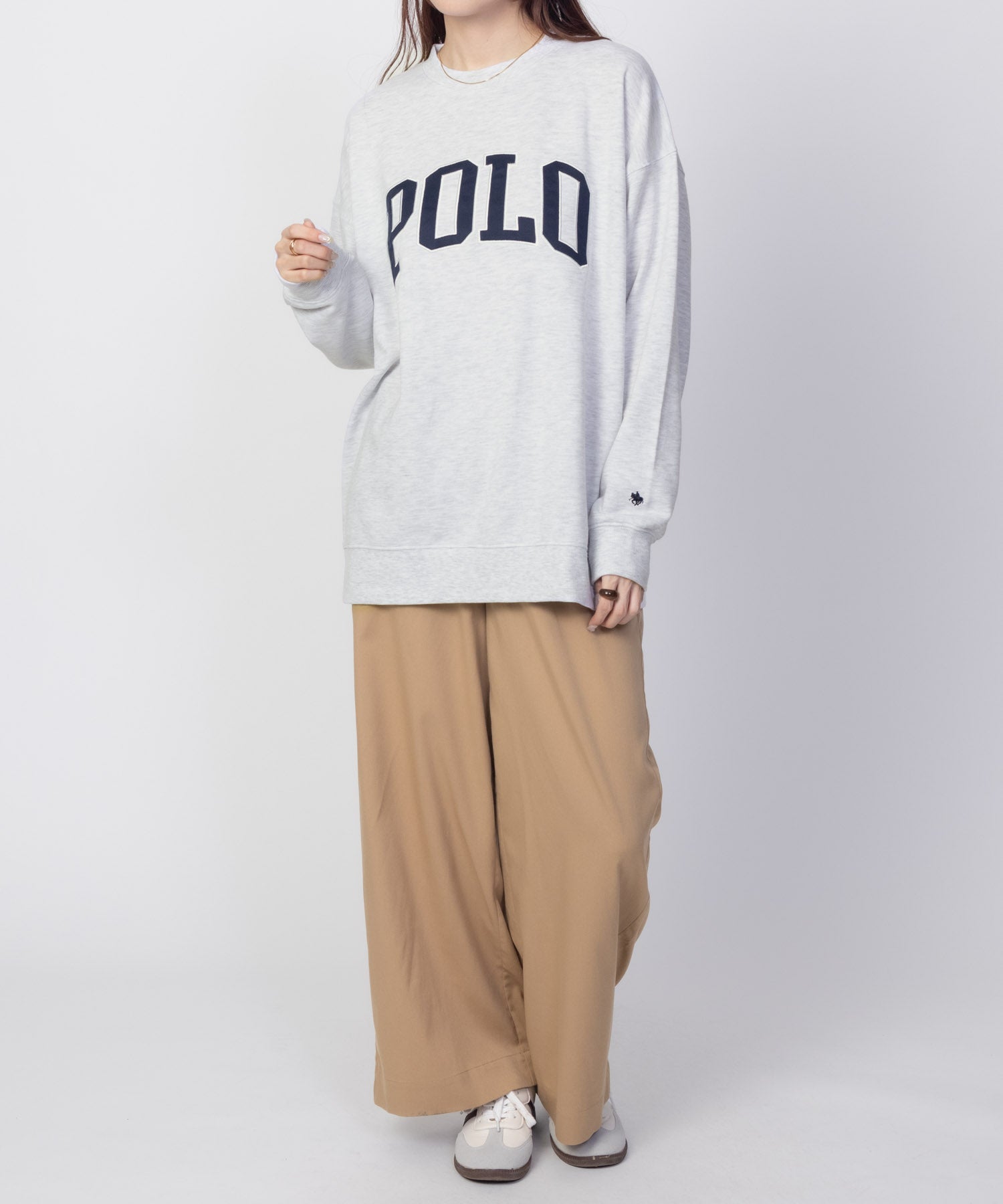 ポロ ビーシーエス POLO BCS ロゴワッペントレーナー