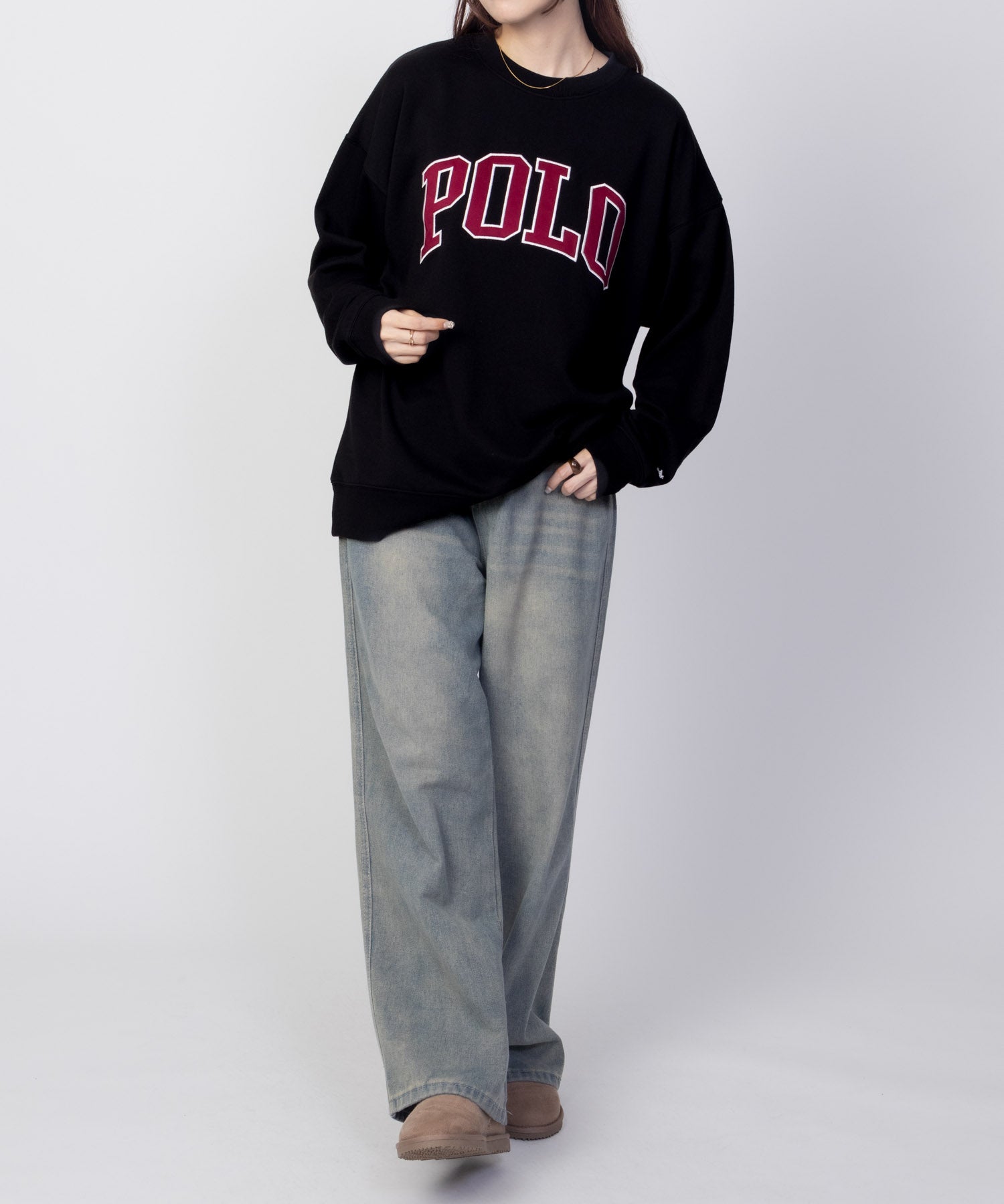 ポロ ビーシーエス POLO BCS ロゴワッペントレーナー