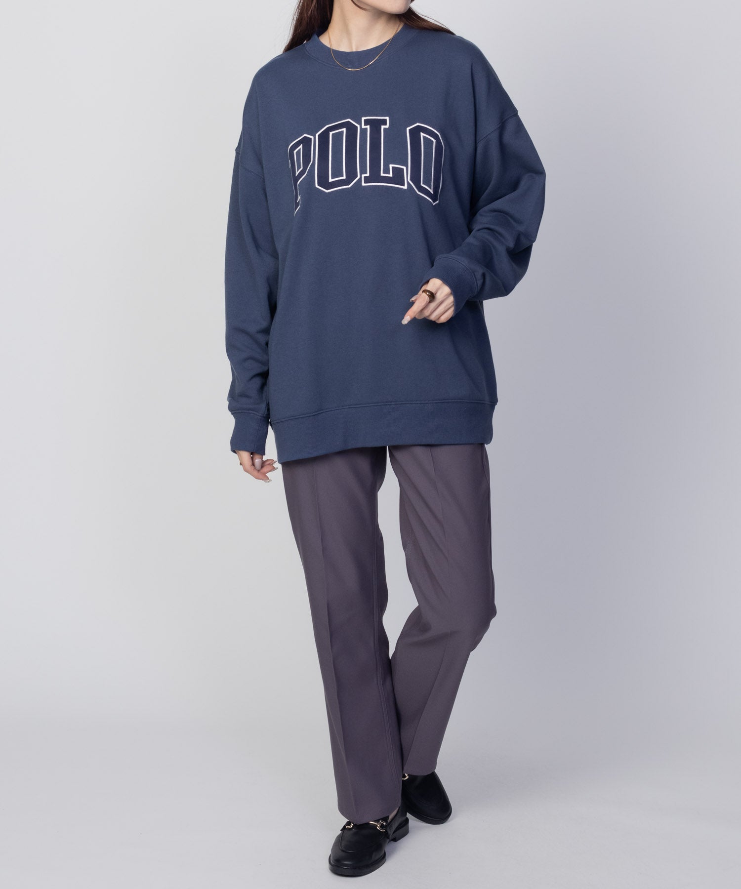 ポロ ビーシーエス POLO BCS ロゴワッペントレーナー