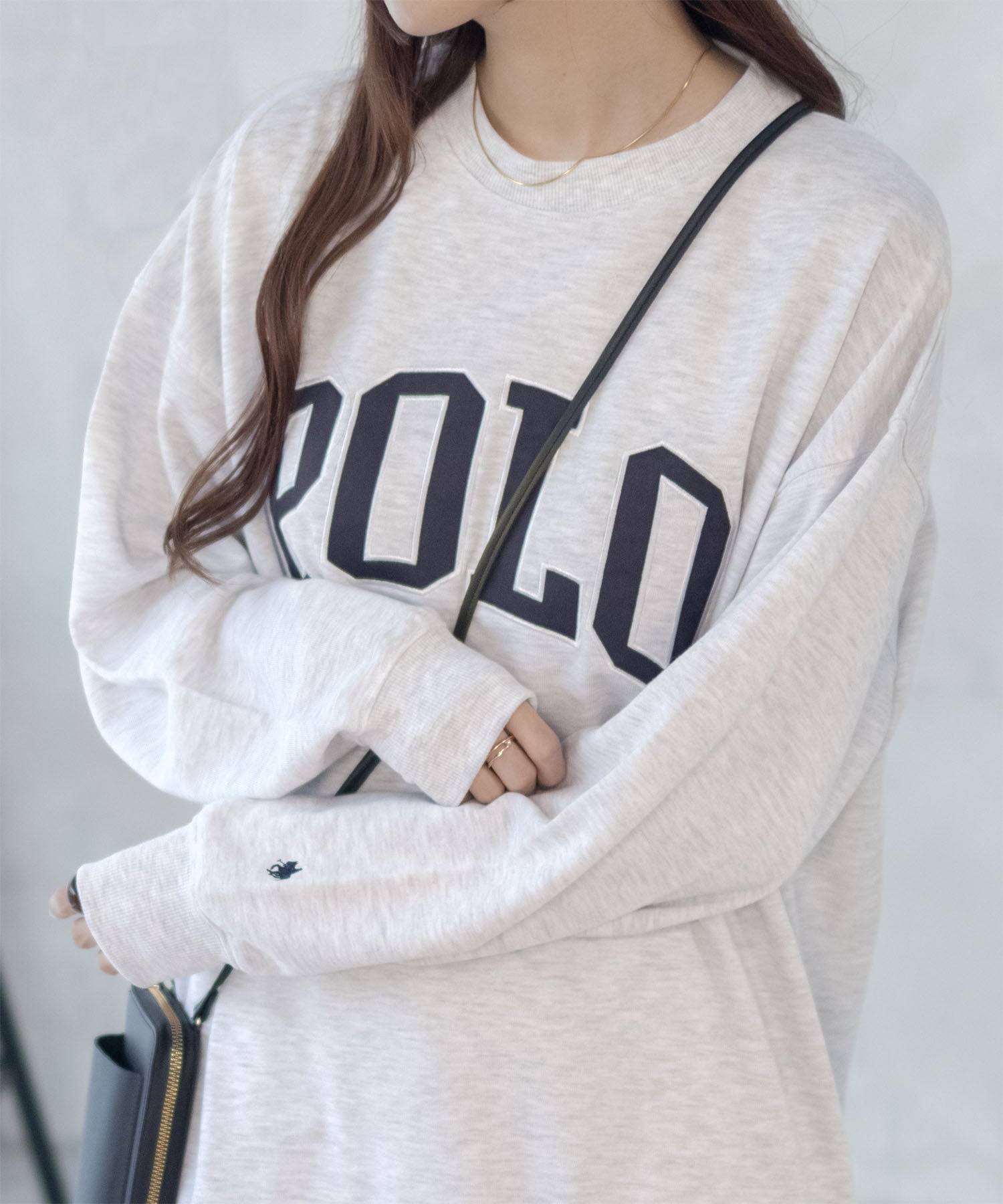 ポロ ビーシーエス POLO BCS ロゴワッペントレーナー