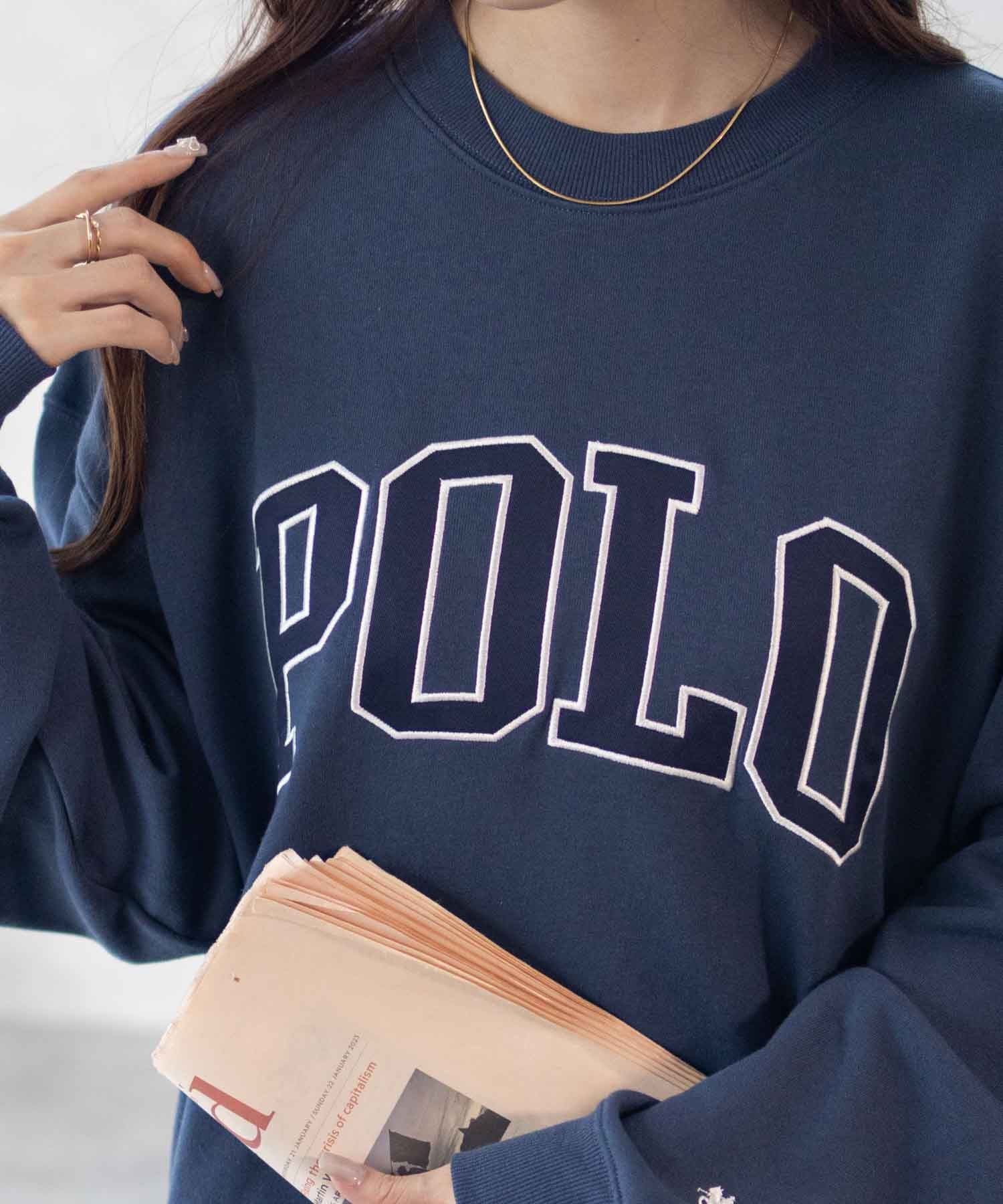 ポロ ビーシーエス POLO BCS ロゴワッペントレーナー