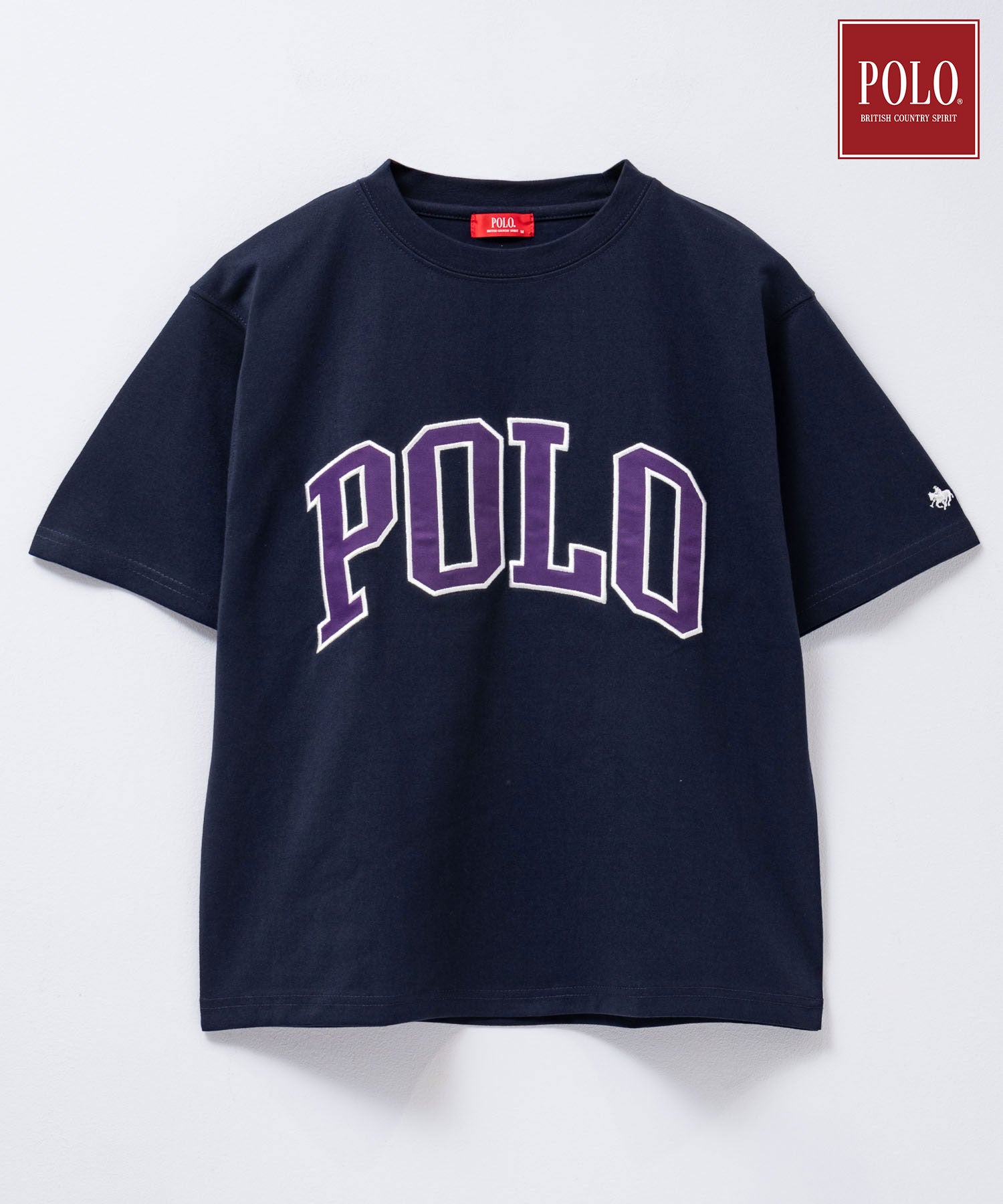 ポロ ビーシーエス POLO BCS ワッペンクロップドTシャツ (オフホワイト) オフホワイト