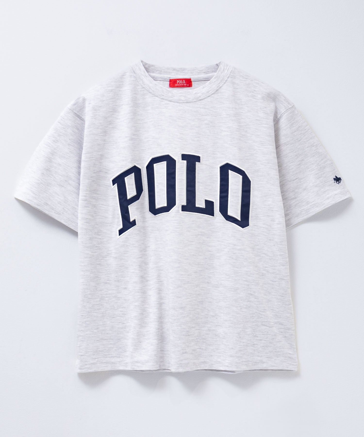ポロ ビーシーエス POLO BCS ワッペンクロップドTシャツ (オフホワイト) オフホワイト