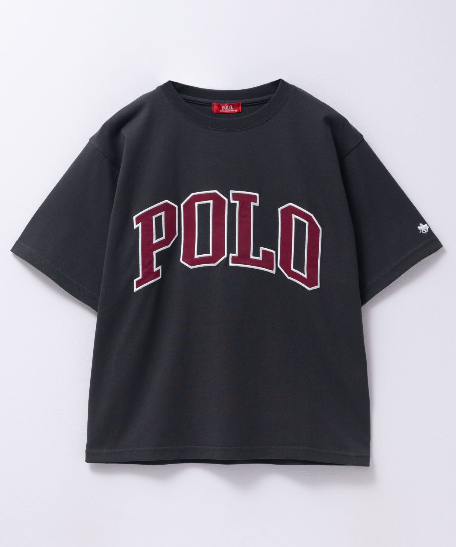 ポロ ビーシーエス POLO BCS ワッペンクロップドTシャツ (オフホワイト) オフホワイト