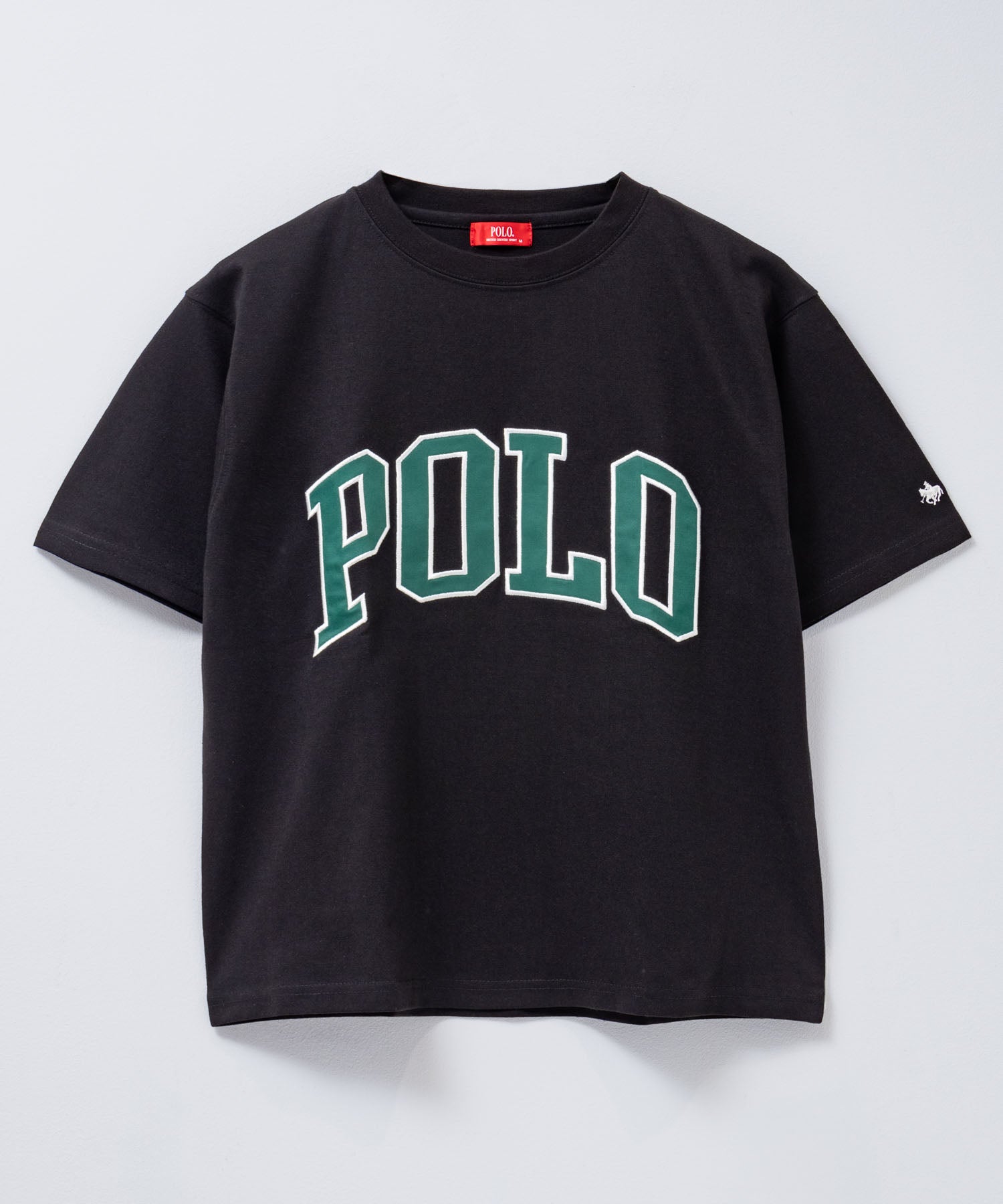 ポロ ビーシーエス POLO BCS ワッペンクロップドTシャツ (オフホワイト) オフホワイト