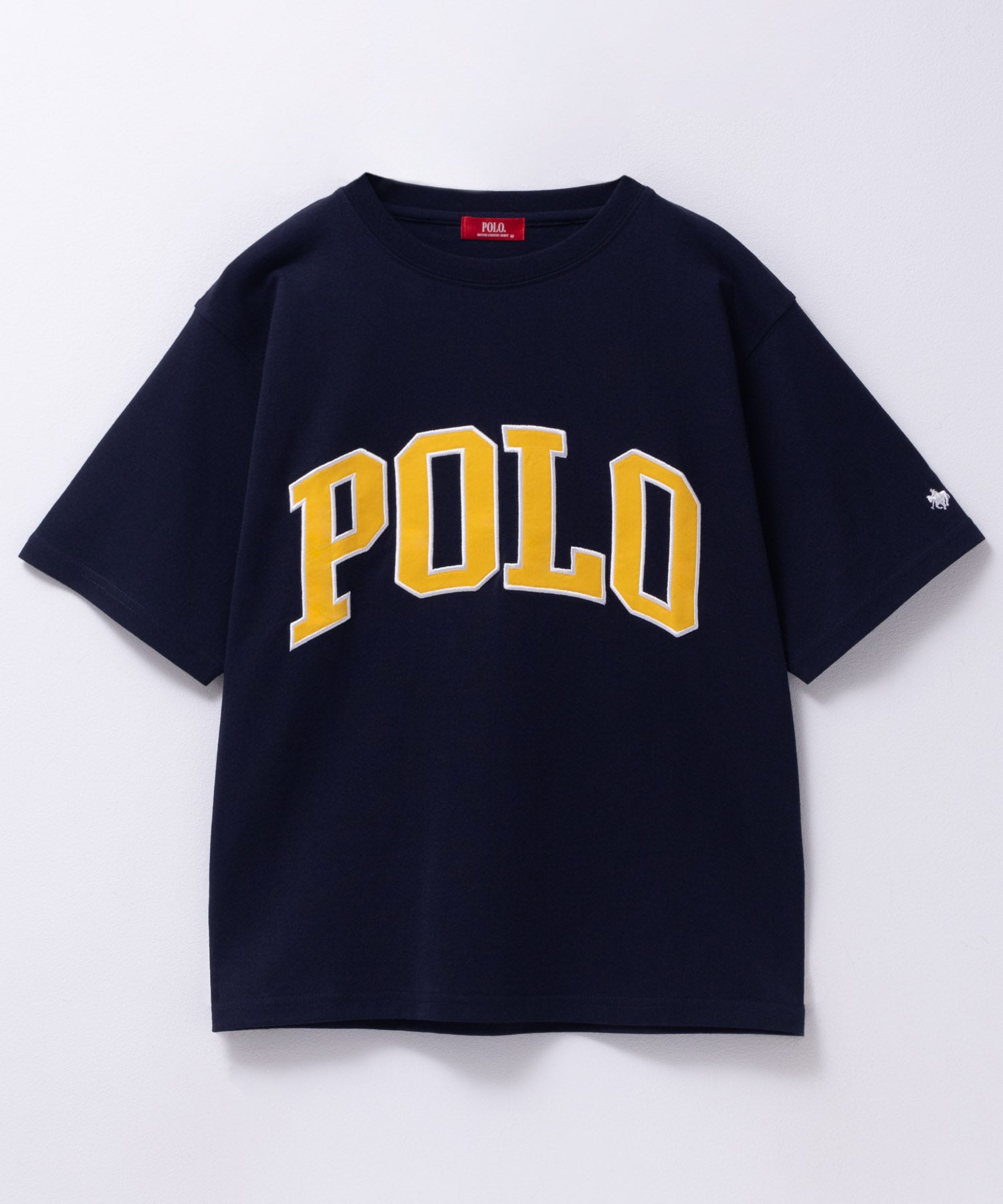 ポロ ビーシーエス POLO BCS ワッペンクロップドTシャツ (オフホワイト) オフホワイト