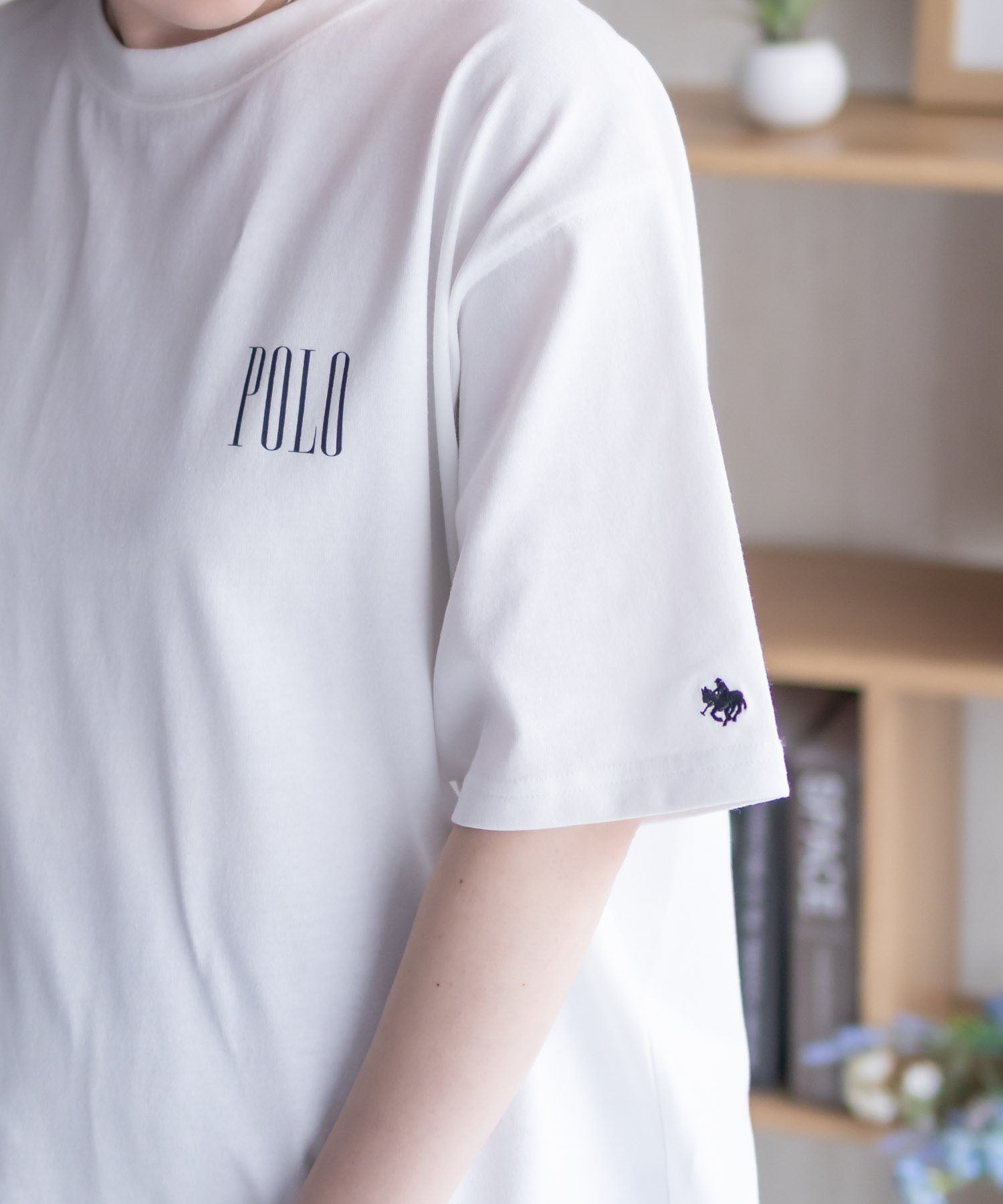 ポロ ビーシーエス POLO BCS バックロゴプリントTシャツ (オフホワイト) オフホワイト