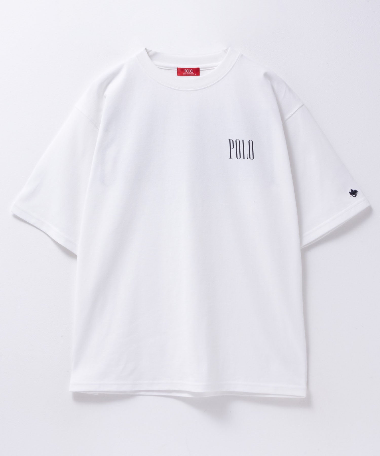 ポロ ビーシーエス POLO BCS バックロゴプリントTシャツ (オフホワイト) オフホワイト