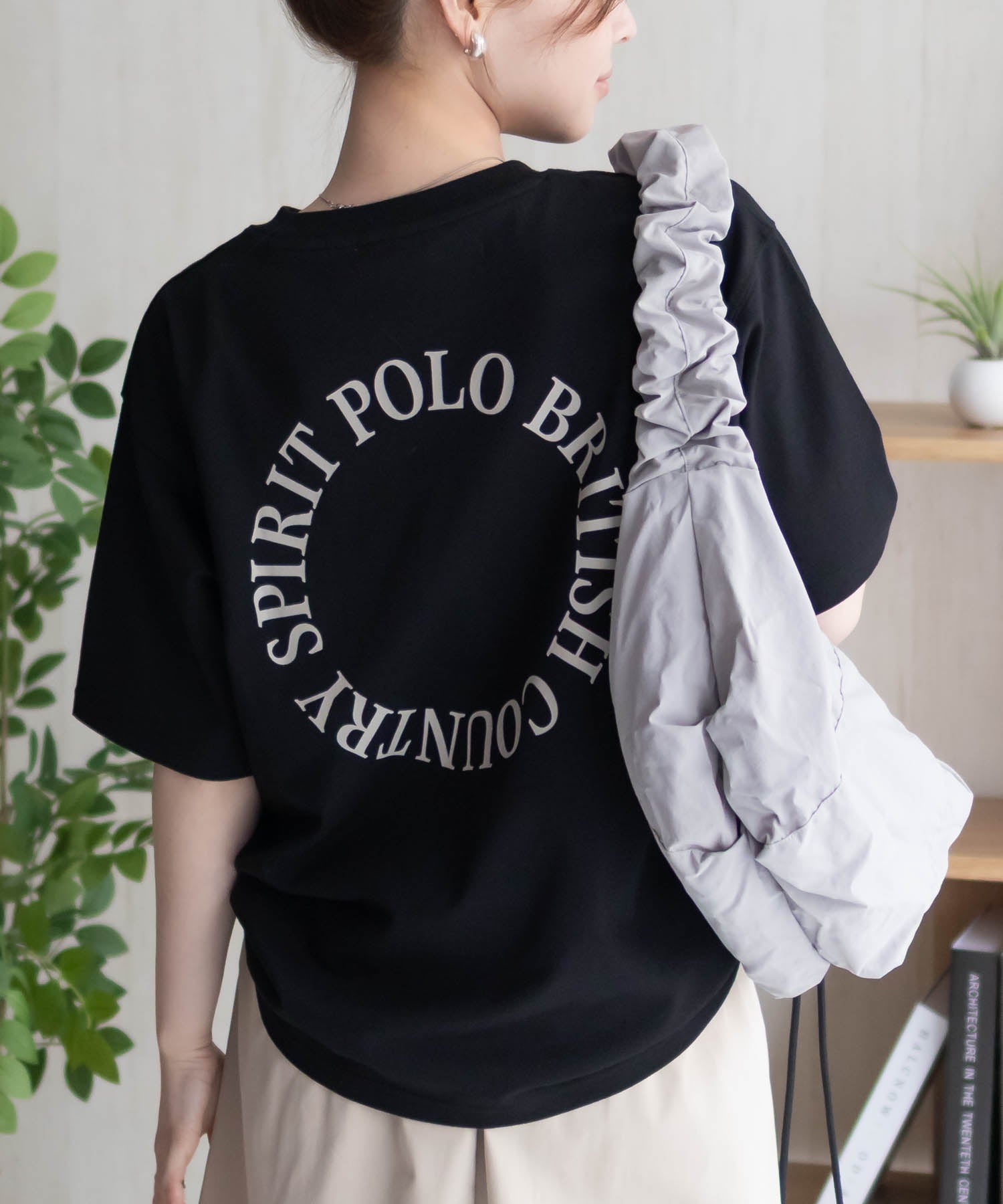 ポロ ビーシーエス POLO BCS ワンポイントサークルTシャツ (オートミール) オートミール