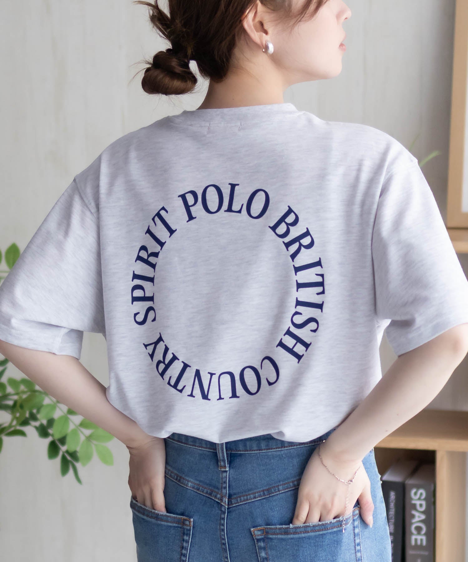 ポロ ビーシーエス POLO BCS ワンポイントサークルTシャツ (オートミール) オートミール
