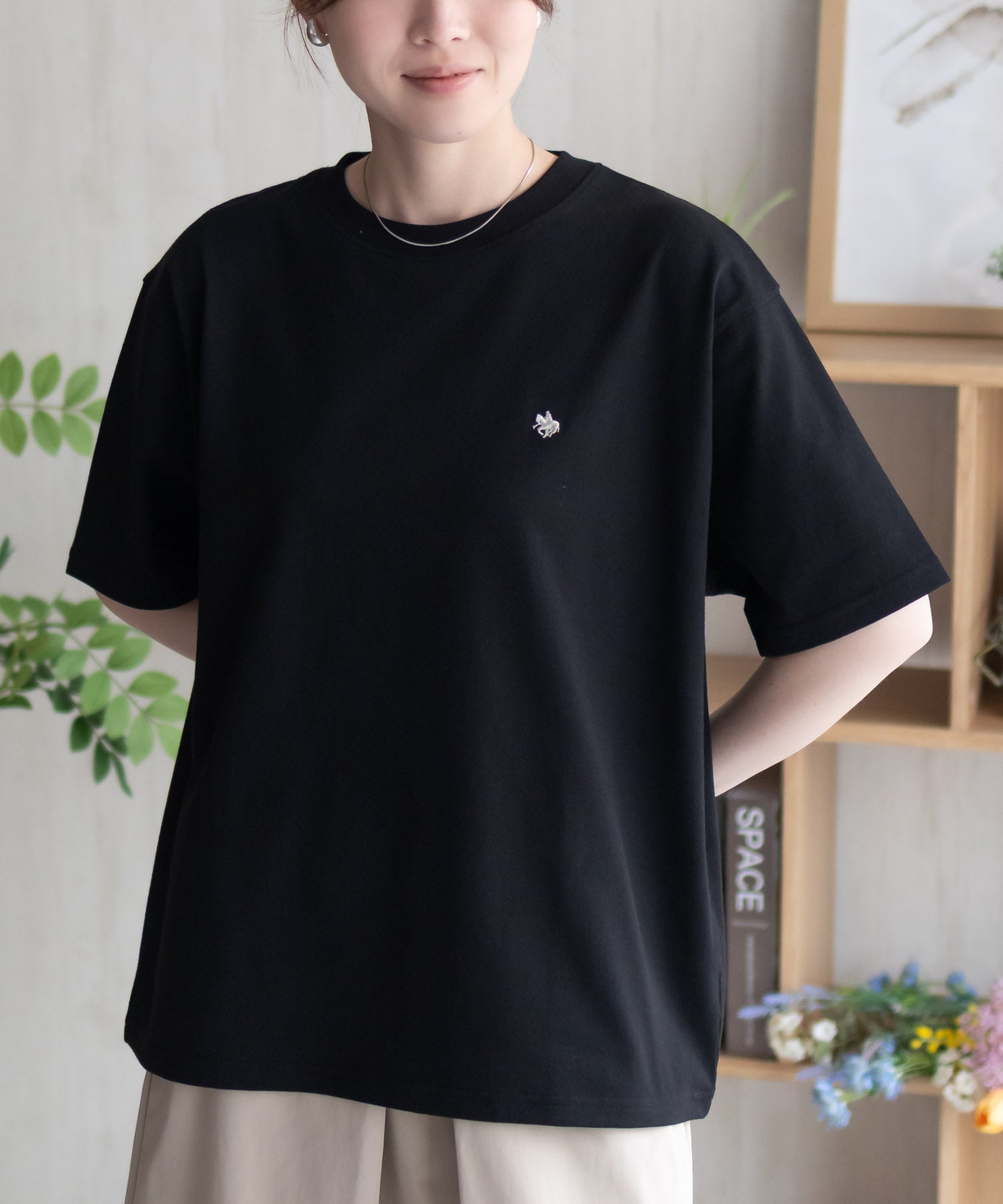 ポロ ビーシーエス POLO BCS ワンポイントサークルTシャツ (オートミール) オートミール