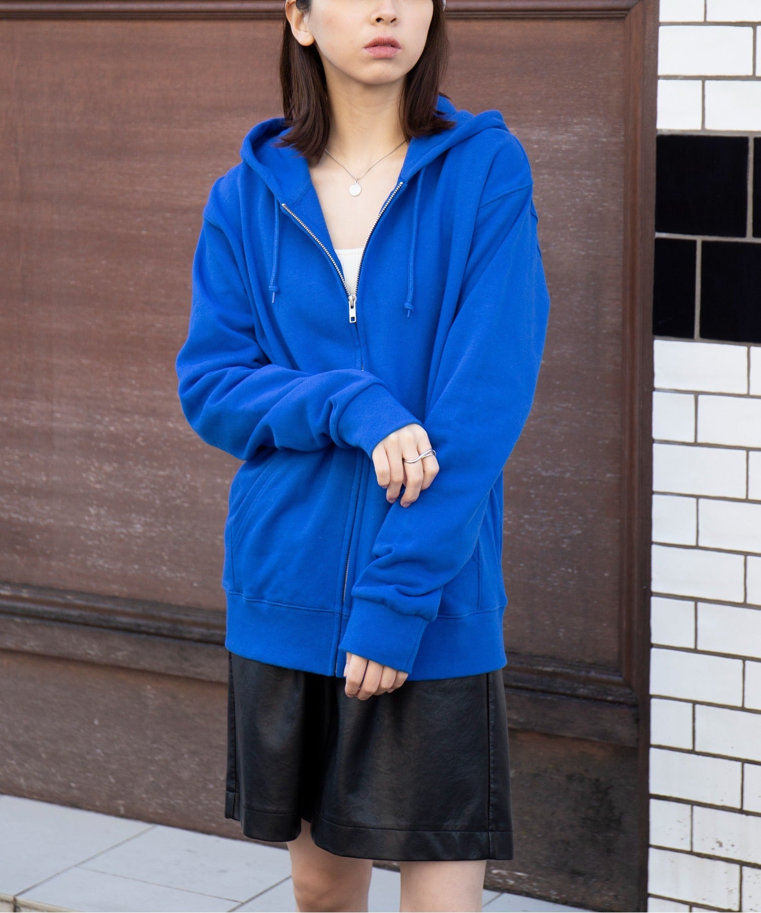 プリントスター Printstar 【Printstar】9.7オンス スーパーヘビーウェイトジップパーカー スウェット無地フーディー 裏パイル 00189 (ブルー) ブルー