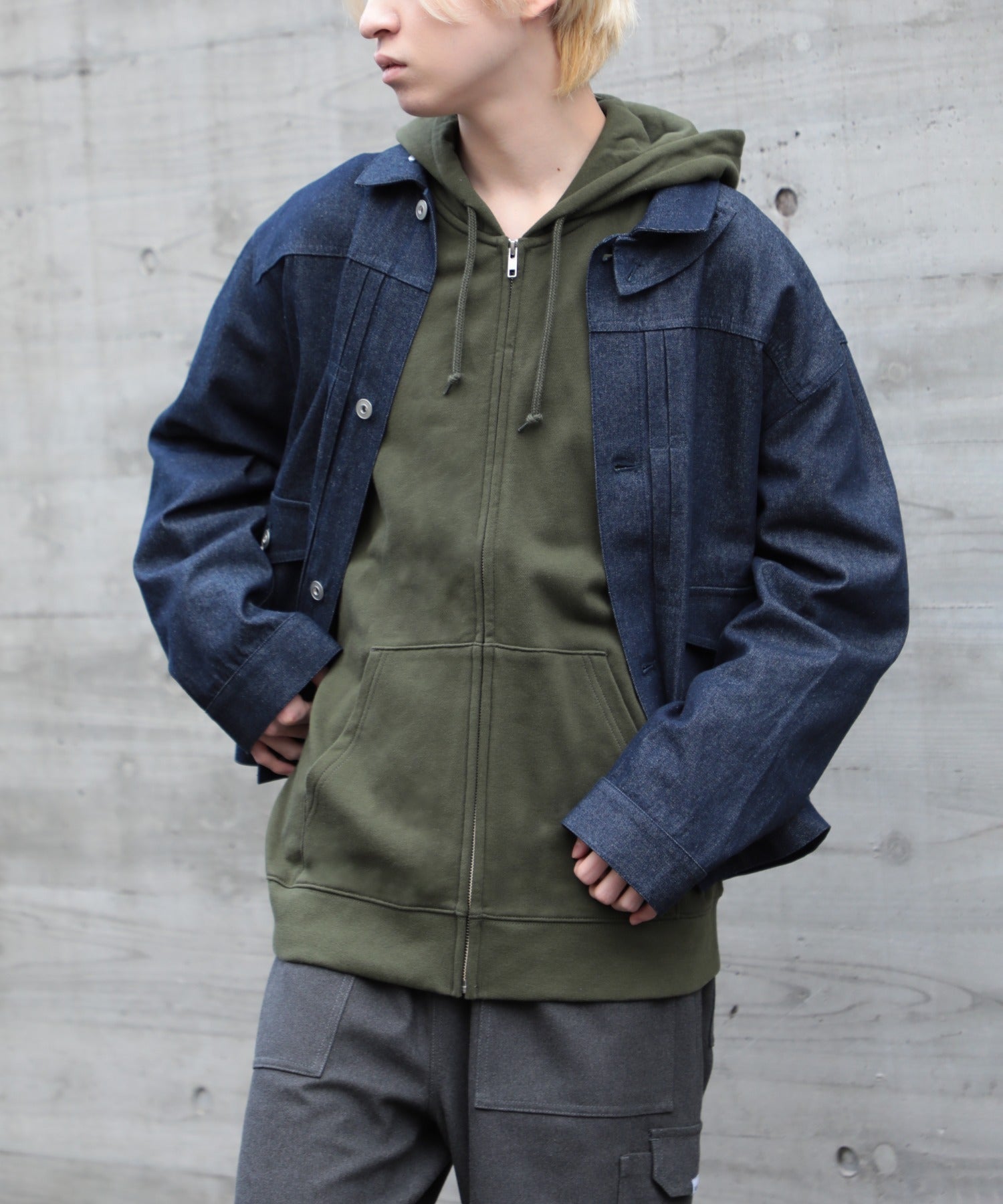 プリントスター Printstar 【Printstar】9.7オンス スーパーヘビーウェイトジップパーカー スウェット無地フーディー 裏パイル 00189 (ダークグリーン) ダークグリーン