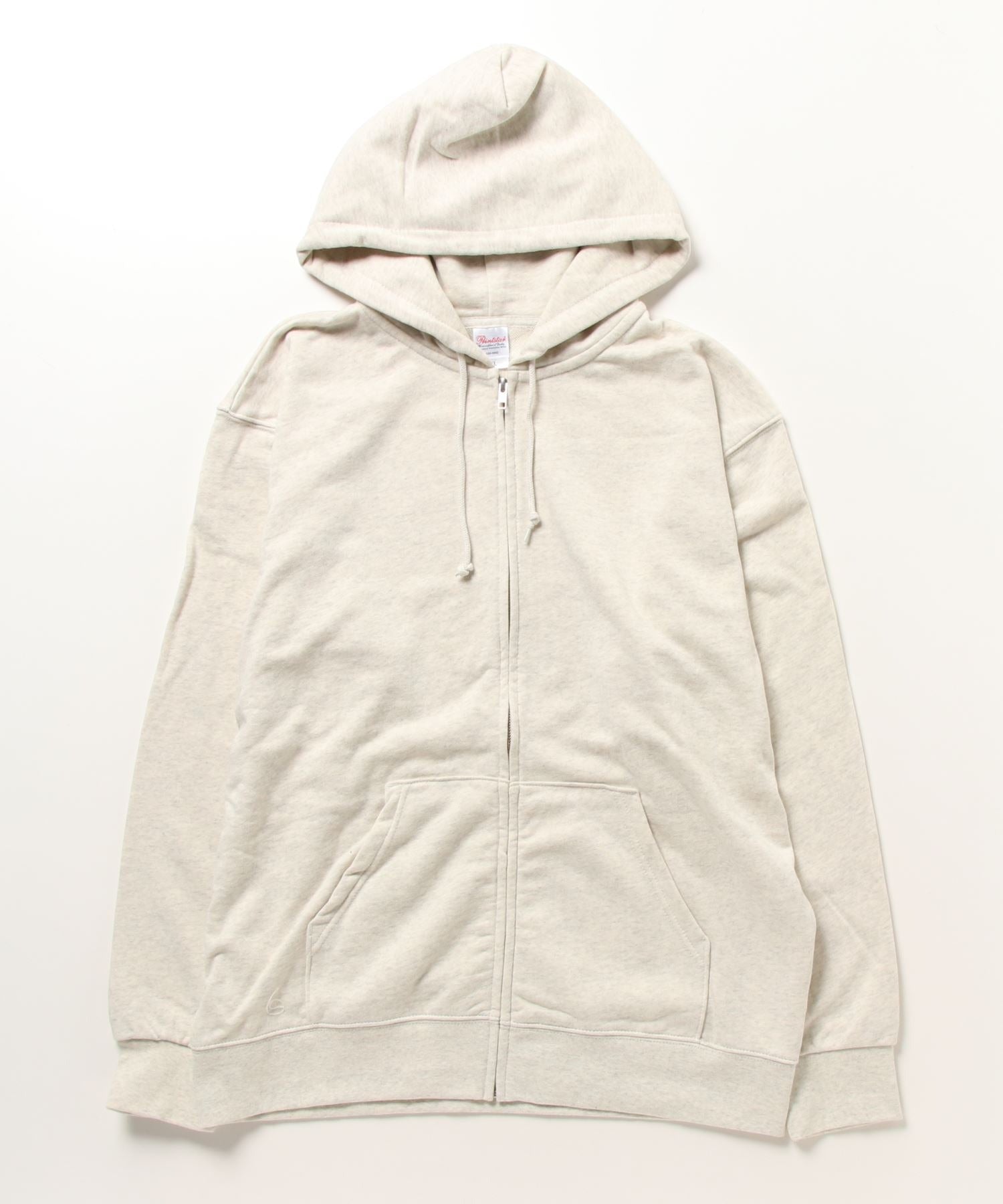 プリントスター Printstar 【Printstar】9.7オンス スーパーヘビーウェイトジップパーカー スウェット無地フーディー 裏パイル 00189 (アイボリー) アイボリー