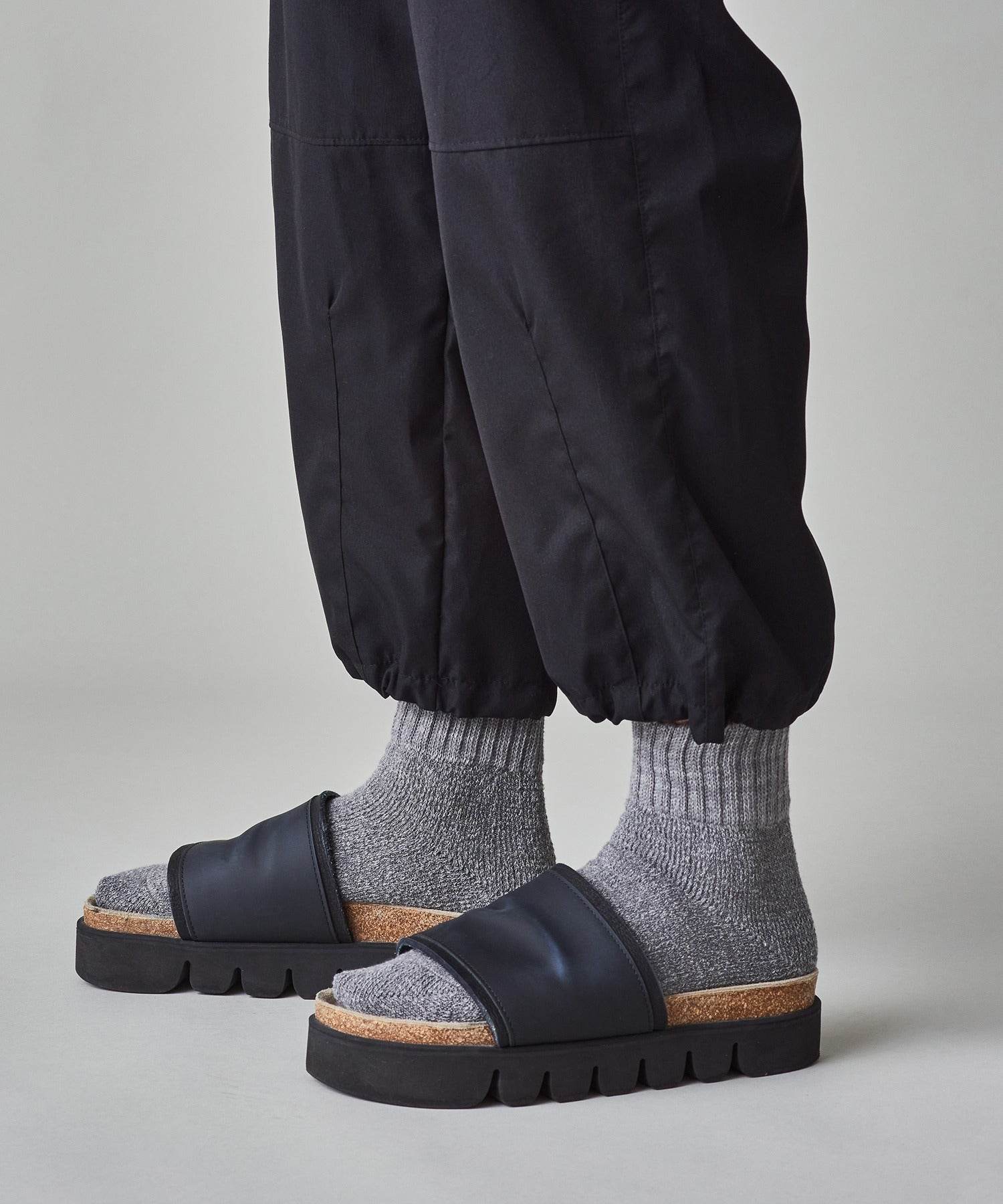 ユクリ YUQRI 柔らかな履き心地◎【YUQRI / ユクリ】comfy pile double rib 2 feel 「 抗菌防臭・消臭・制菌」リブ ソックス 靴下 日本製