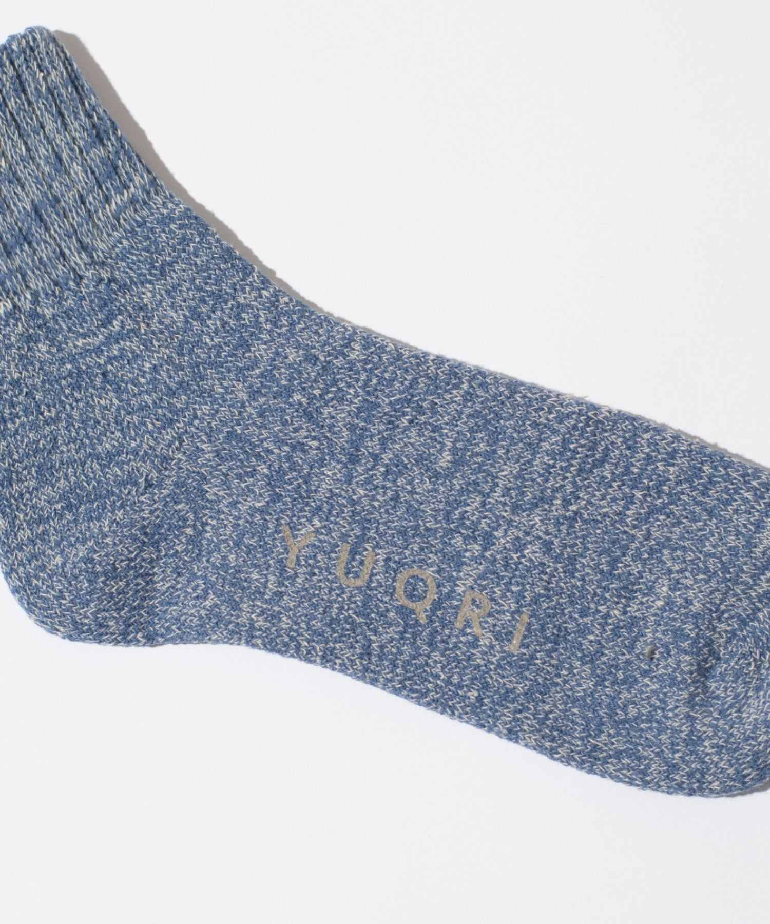 ユクリ YUQRI 柔らかな履き心地◎【YUQRI / ユクリ】comfy pile double rib 2 feel 「 抗菌防臭・消臭・制菌」リブ ソックス 靴下 日本製