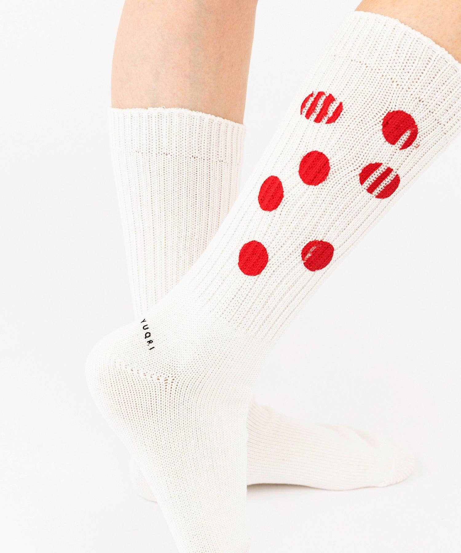 ユクリ YUQRI Paint Dots (ホワイト系その他2) ホワイト系その他2