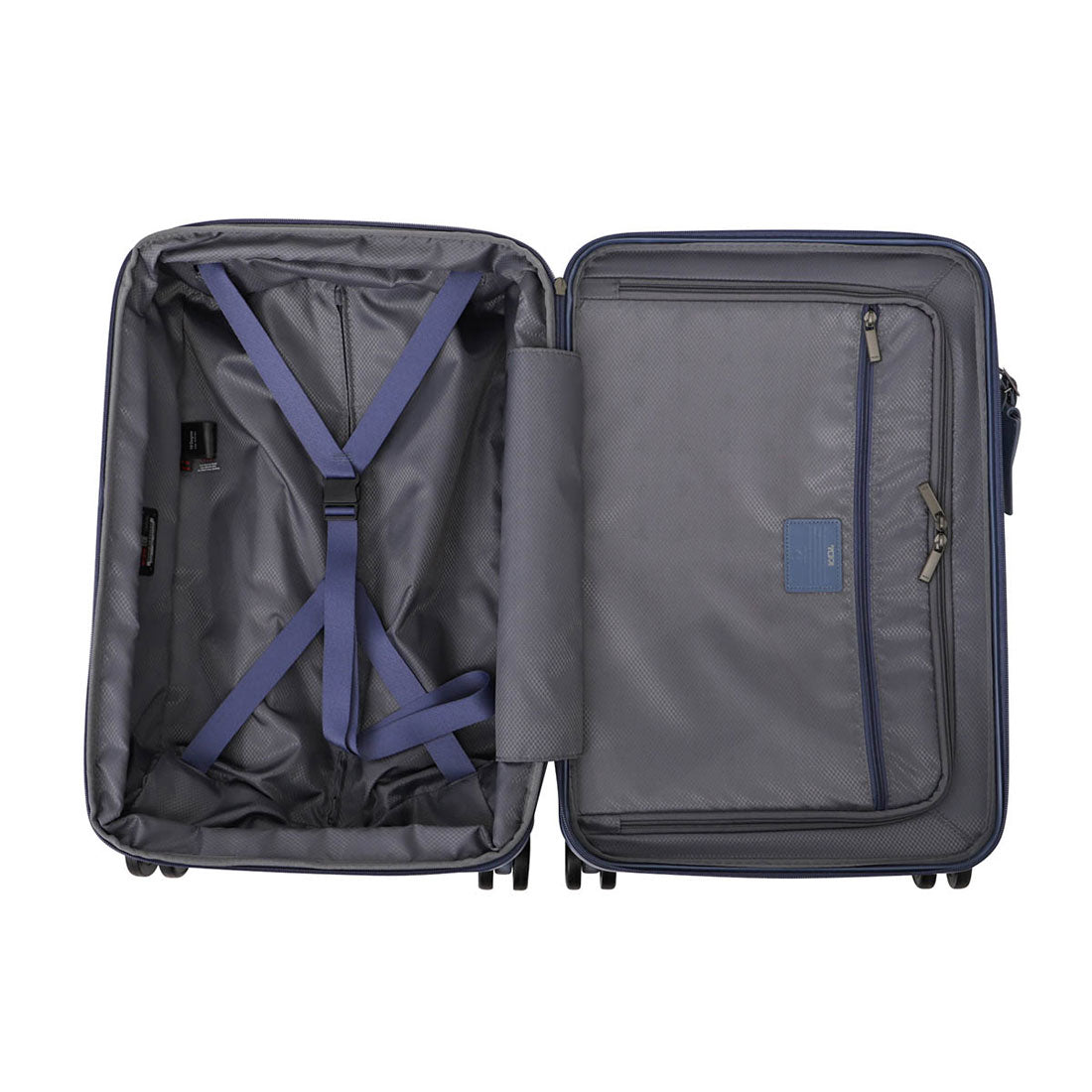 TUMI Carry-On Case NINETEEN DEGREE International Expandable 4-Wheel Carry-On 0228771SBTX2/147676 A226 SLATEBLUE TEXTURE