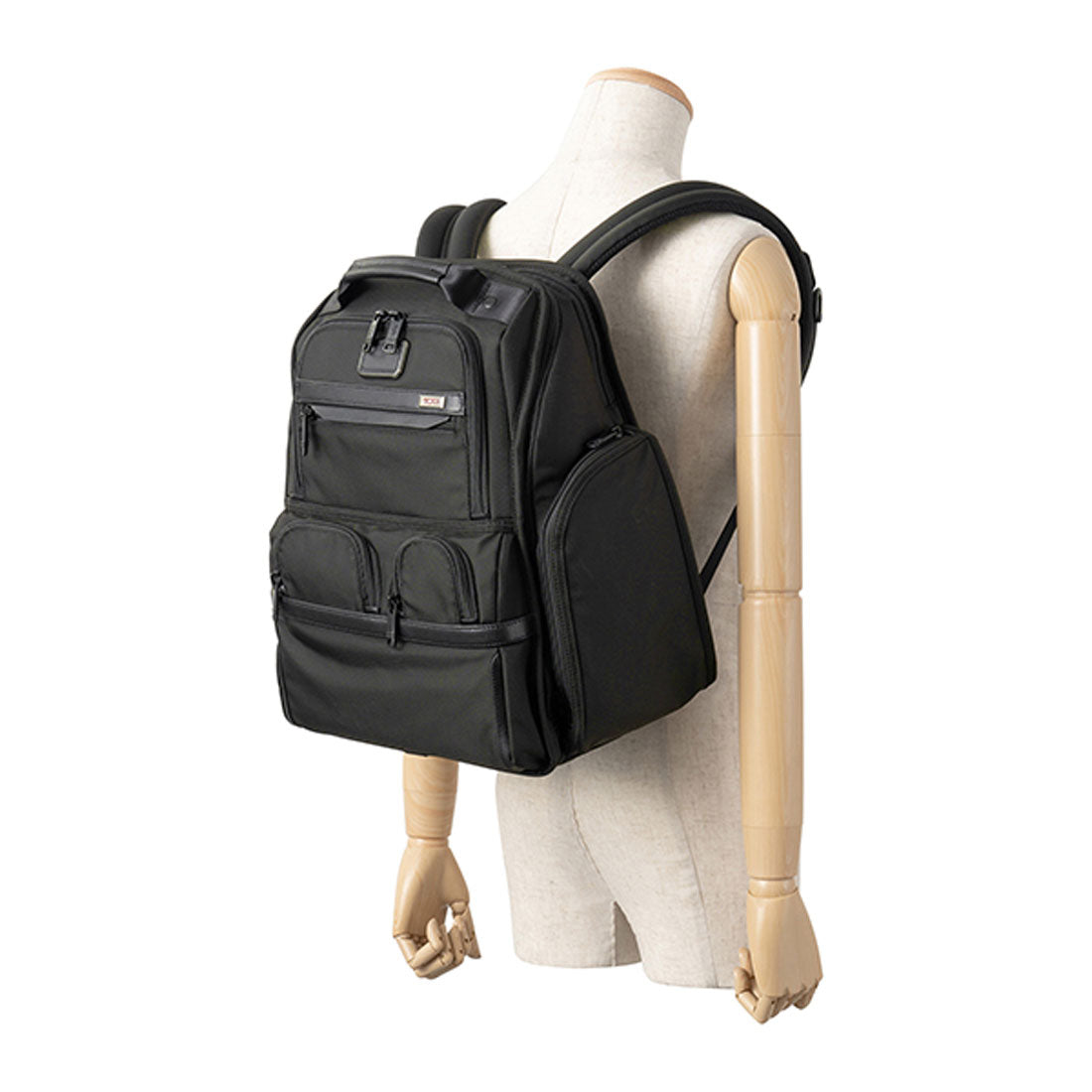 TUMI Backpack Alpha 3 Compact Laptop Brief Pack 2603173D3 1172971041 BLACK