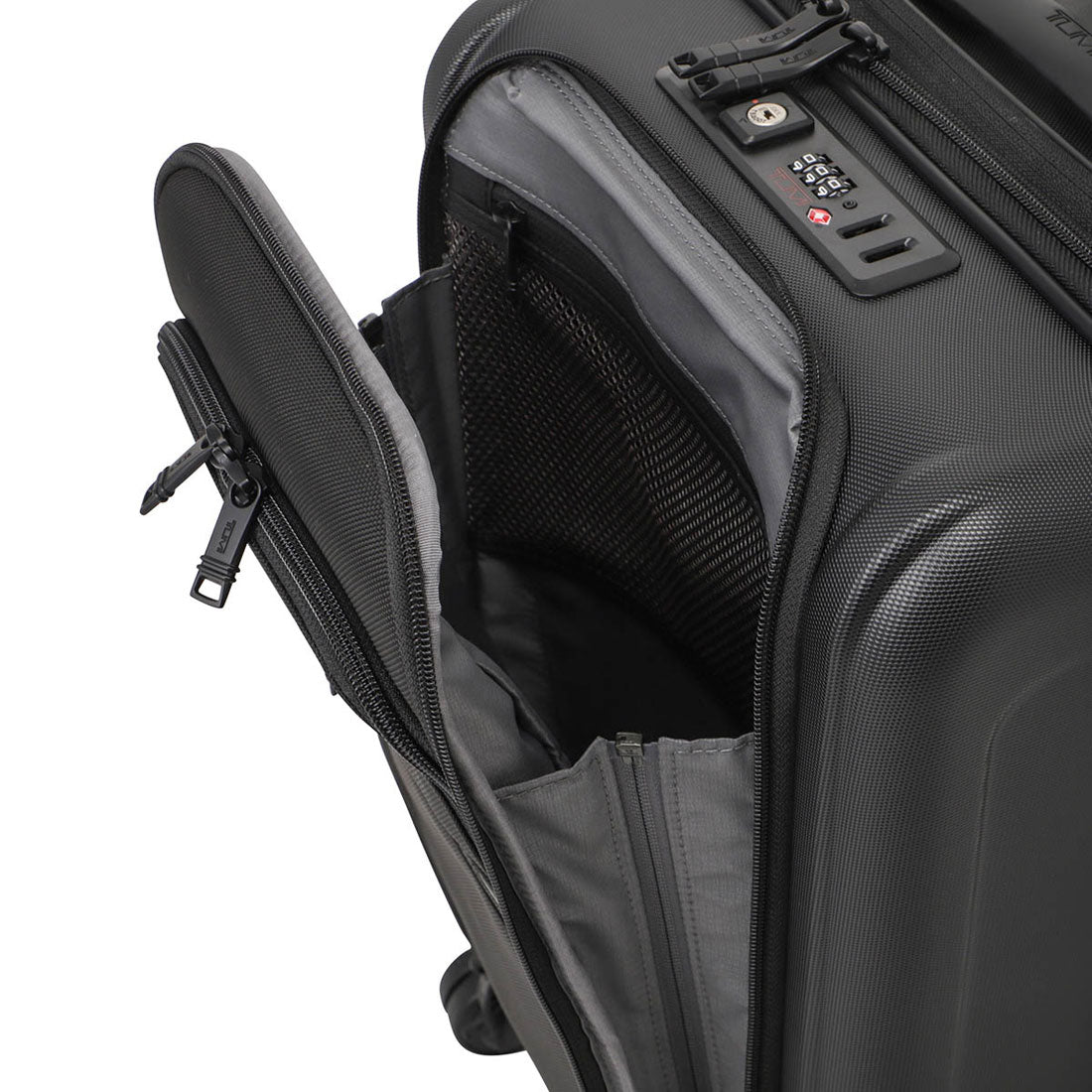 TUMI Carry-On Alpha International Expandable 4-Wheel Carry-On 02203400D/148640 1041 BLACK