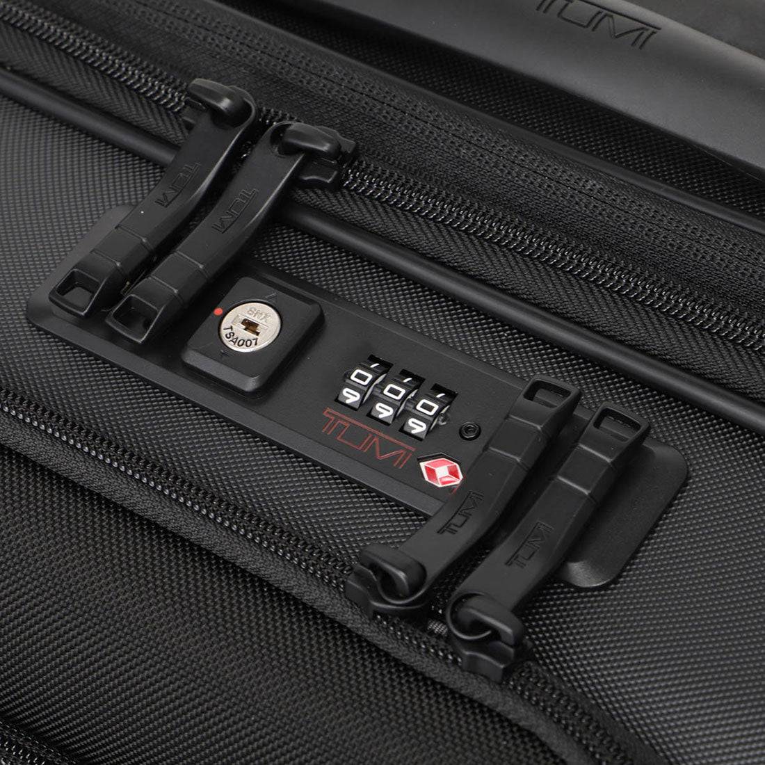 TUMI Carry-On Alpha International Expandable 4-Wheel Carry-On 02203400D/148640 1041 BLACK