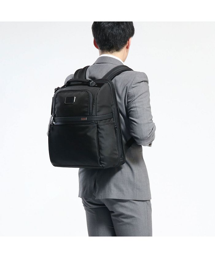 トゥミ TUMI 【日本正規品】トゥミ ビジネスバッグ TUMI Alpha3 アルファ3 リュック スリム・ソリューションズ・ブリーフ・パック 2603177 (ブラック) ブラック