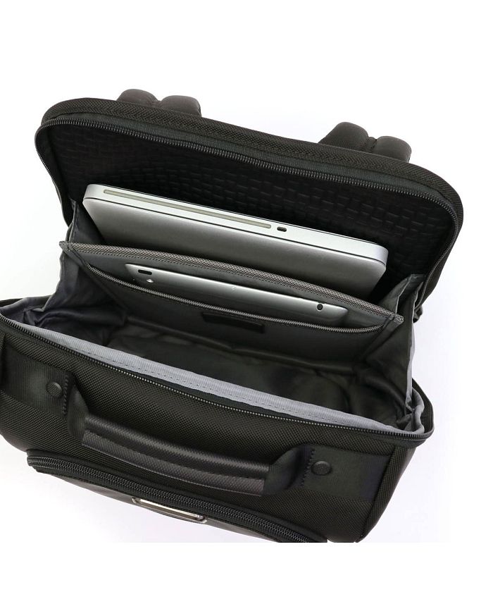 トゥミ TUMI 【日本正規品】トゥミ ビジネスバッグ TUMI Alpha3 アルファ3 リュック スリム・ソリューションズ・ブリーフ・パック 2603177 (ブラック) ブラック