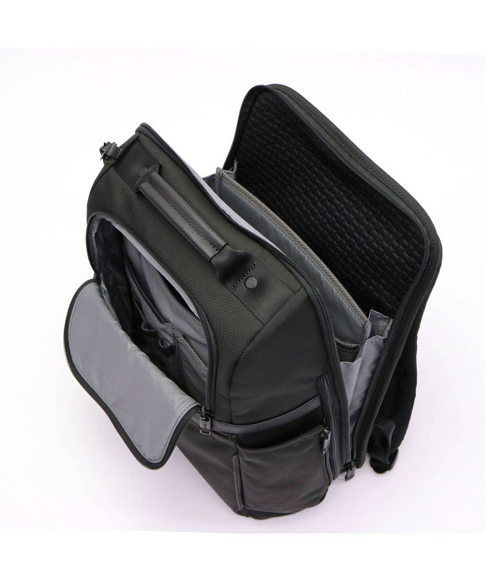 トゥミ TUMI 【日本正規品】トゥミ ビジネスバッグ TUMI Alpha3 アルファ3 リュック スリム・ソリューションズ・ブリーフ・パック 2603177 (ブラック) ブラック