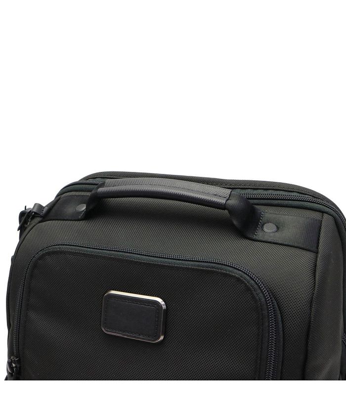 トゥミ TUMI 【日本正規品】トゥミ ビジネスバッグ TUMI Alpha3 アルファ3 リュック スリム・ソリューションズ・ブリーフ・パック 2603177 (ブラック) ブラック