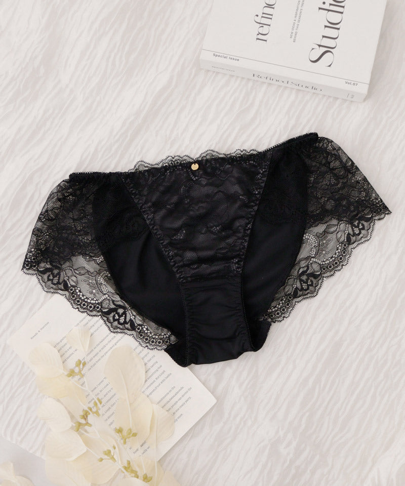 ツーハッチ tu-hacci リフレレースショーツ 【返品不可商品】 (シルクラベンダー) シルクラベンダー