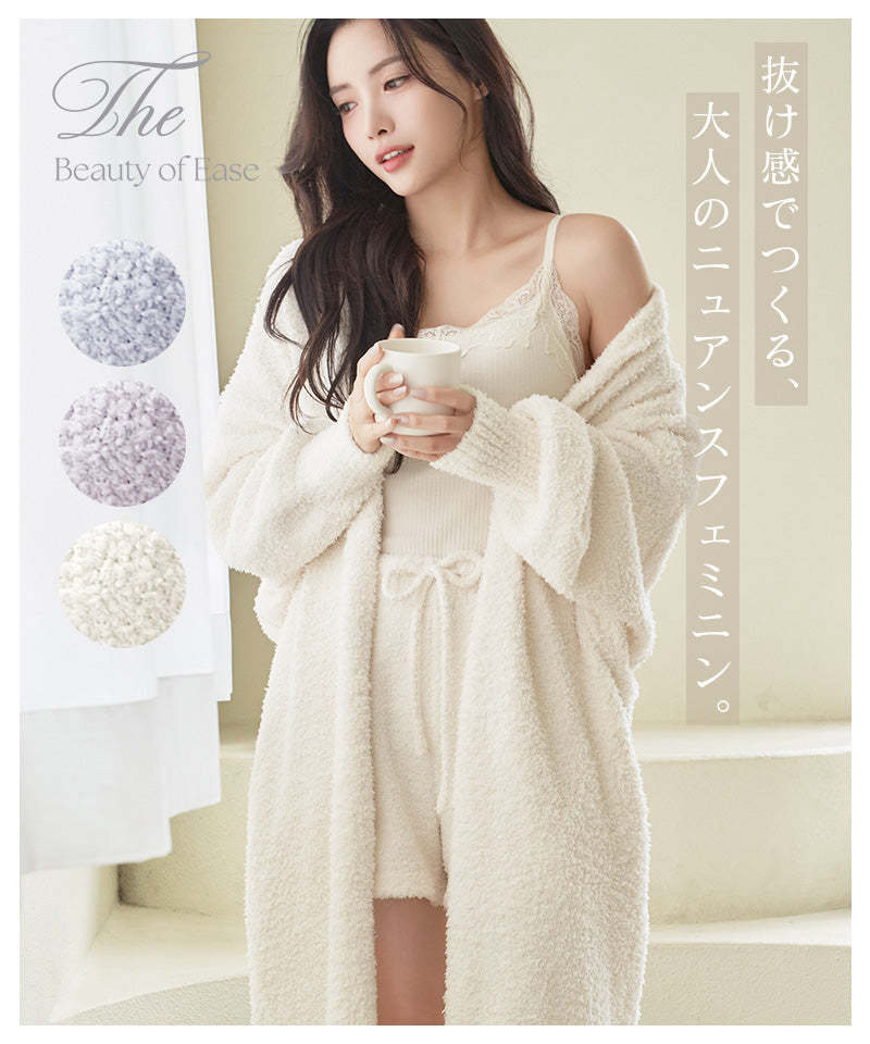 ツーハッチ tu-hacci 《P.snow》ロングガウン (ラベンダー) ラベンダー